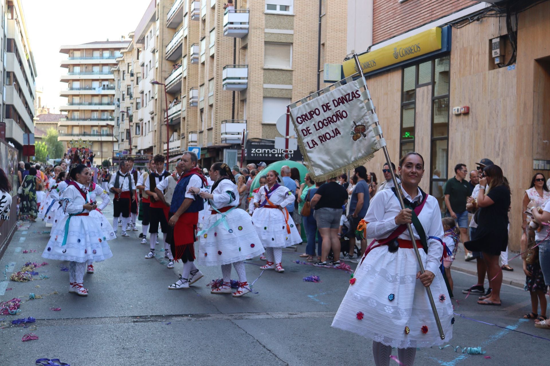 Las imágenes del desfile de carrozas de Haro