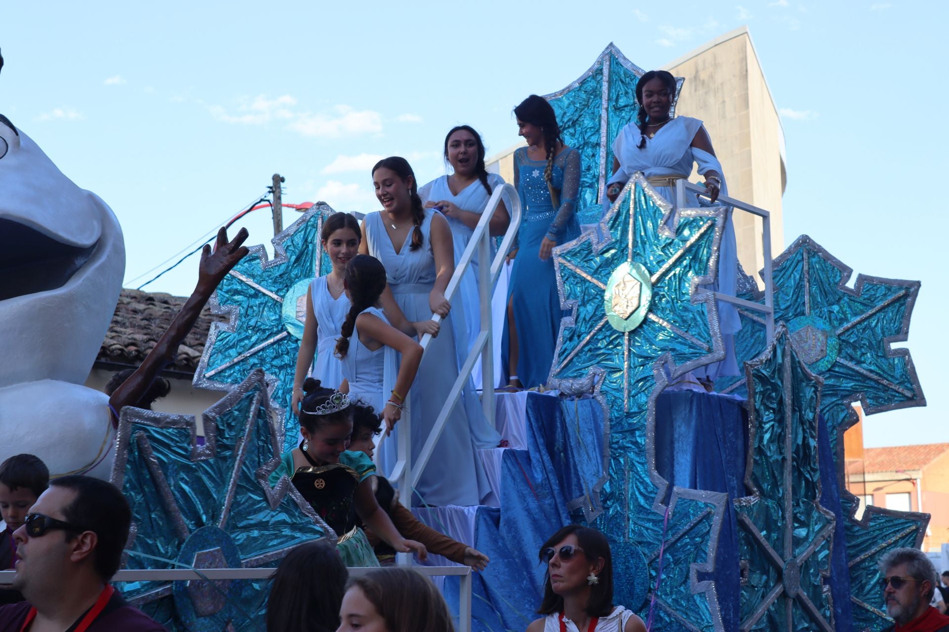 Las imágenes del desfile de carrozas de Haro