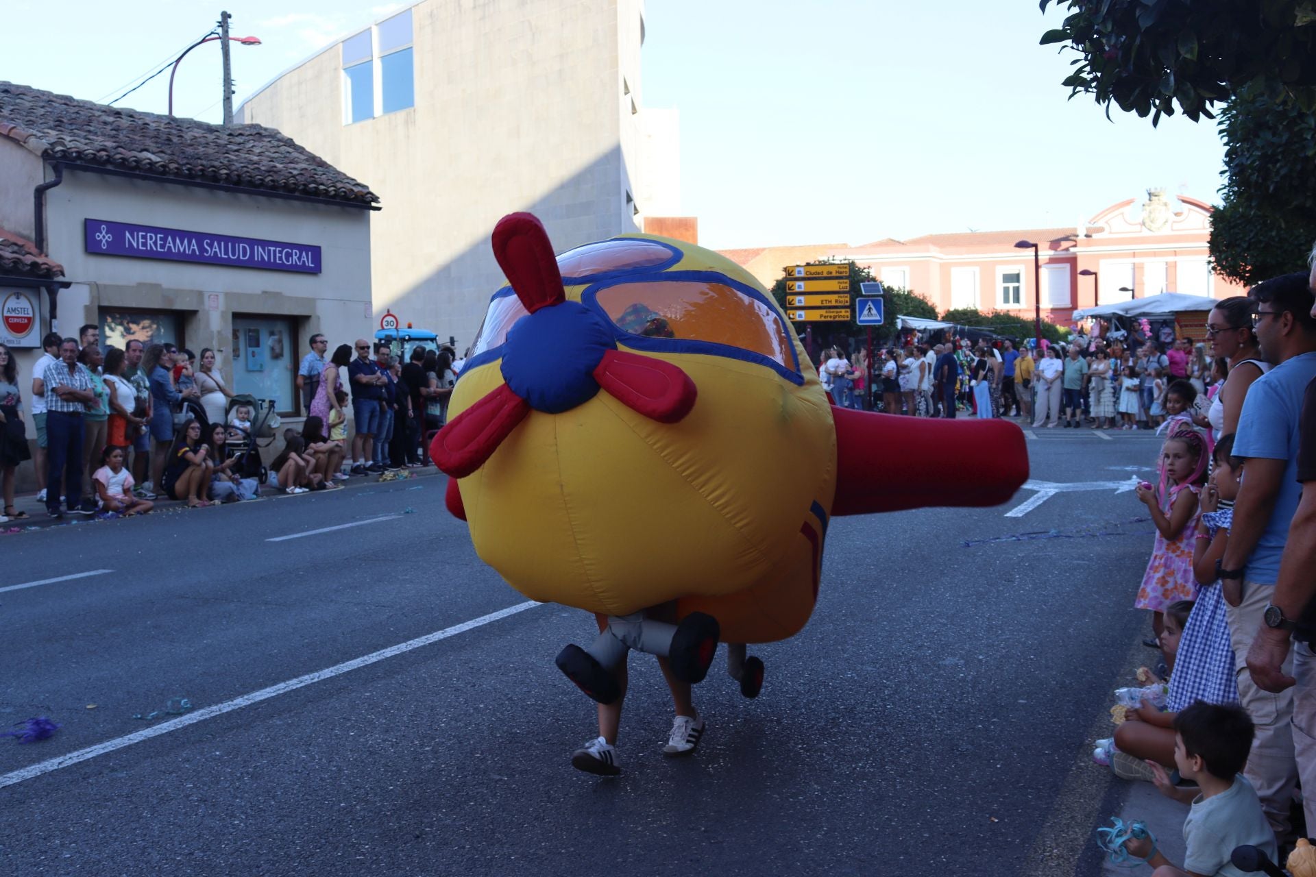 Las imágenes del desfile de carrozas de Haro
