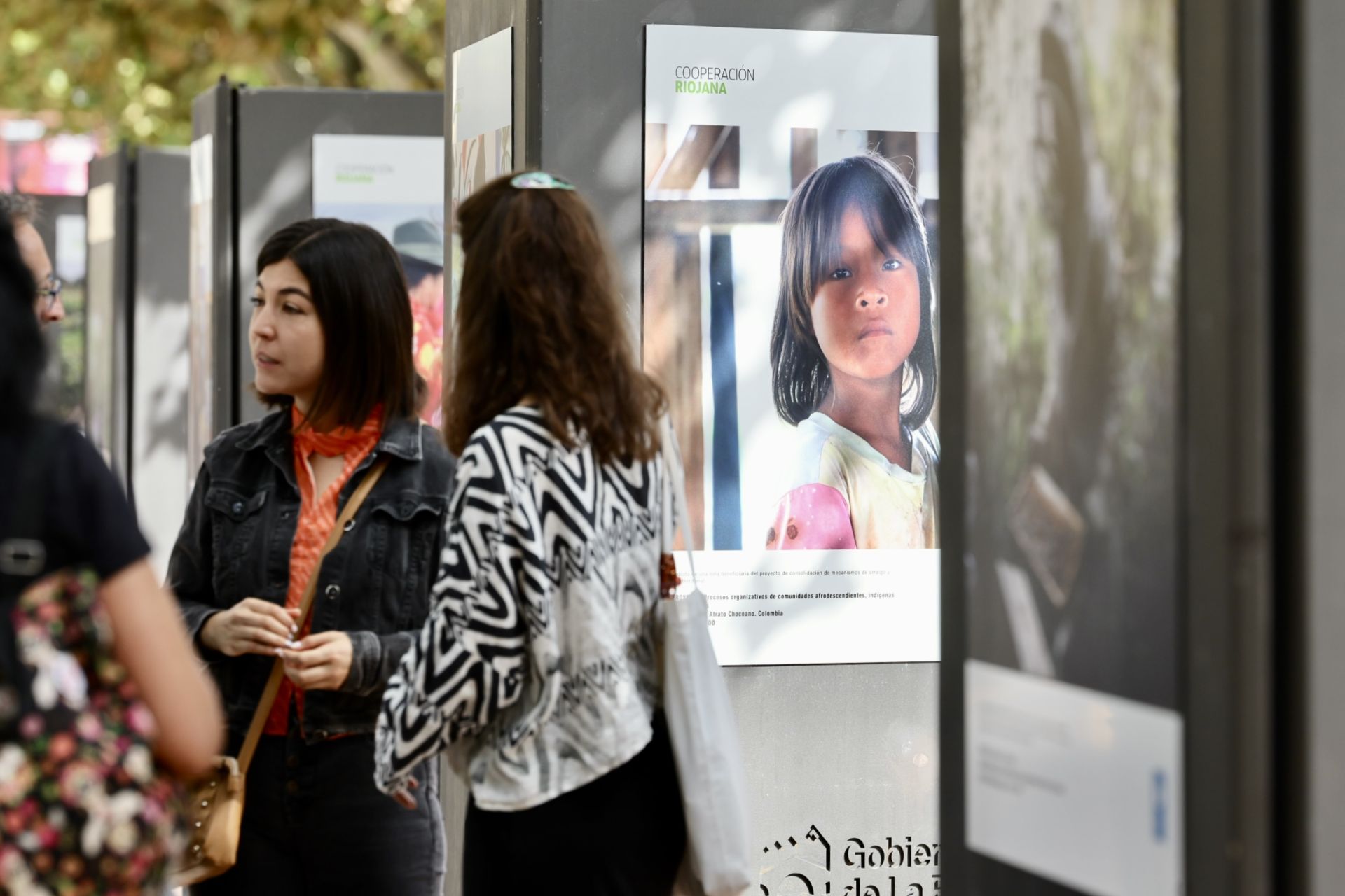 &#039;Cooperación Riojana: un compromiso compartido&#039;, exposición en el Espolón de Logroño