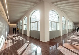 Interior del IES Sagasta