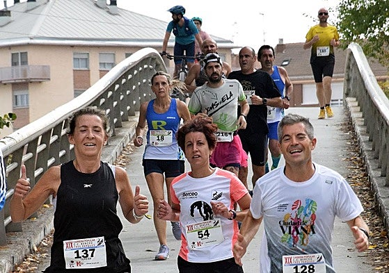 Atletas en la Tres Parques.