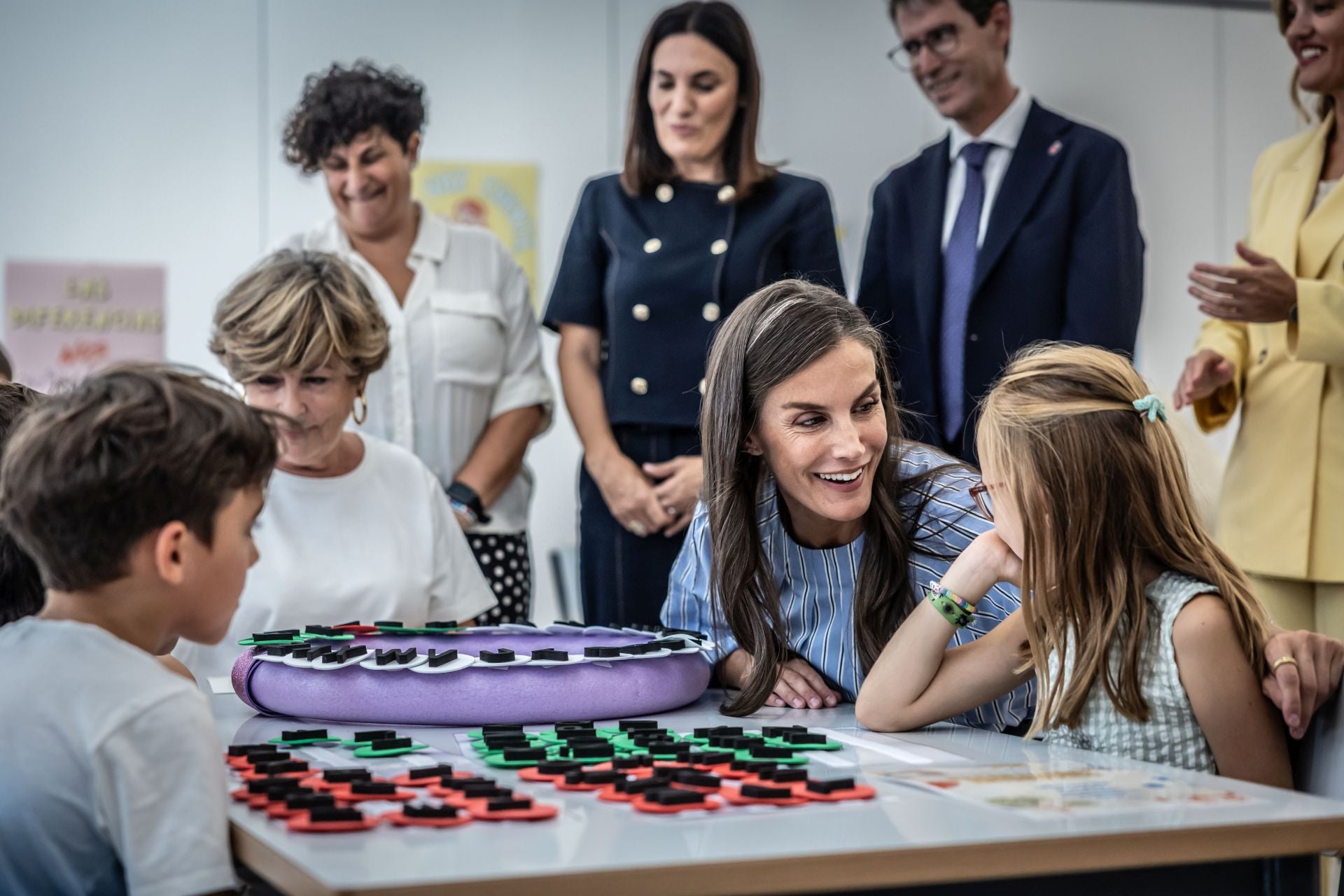 La Reina abre el curso en Rincón de Soto
