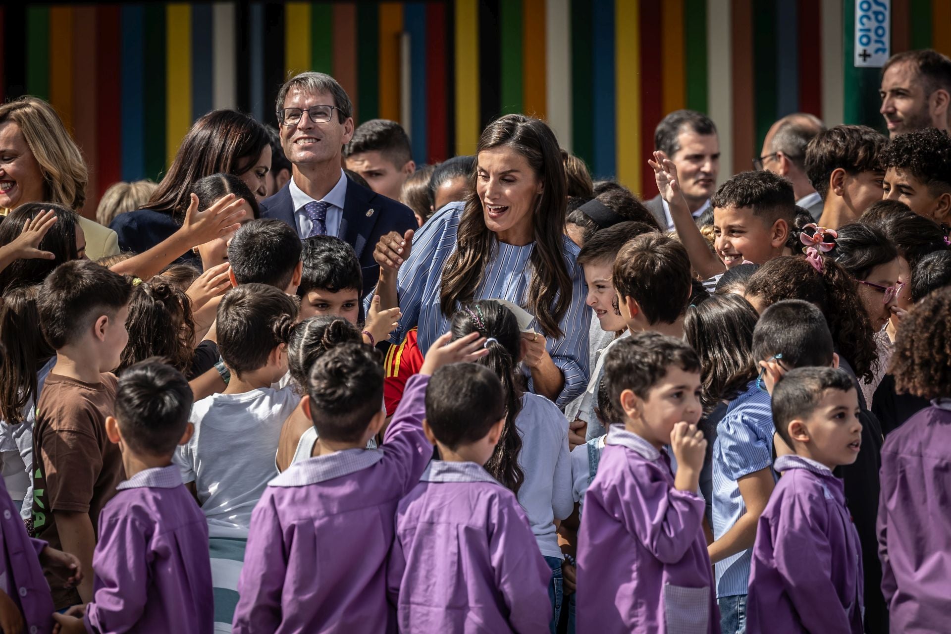 La Reina abre el curso en Rincón de Soto