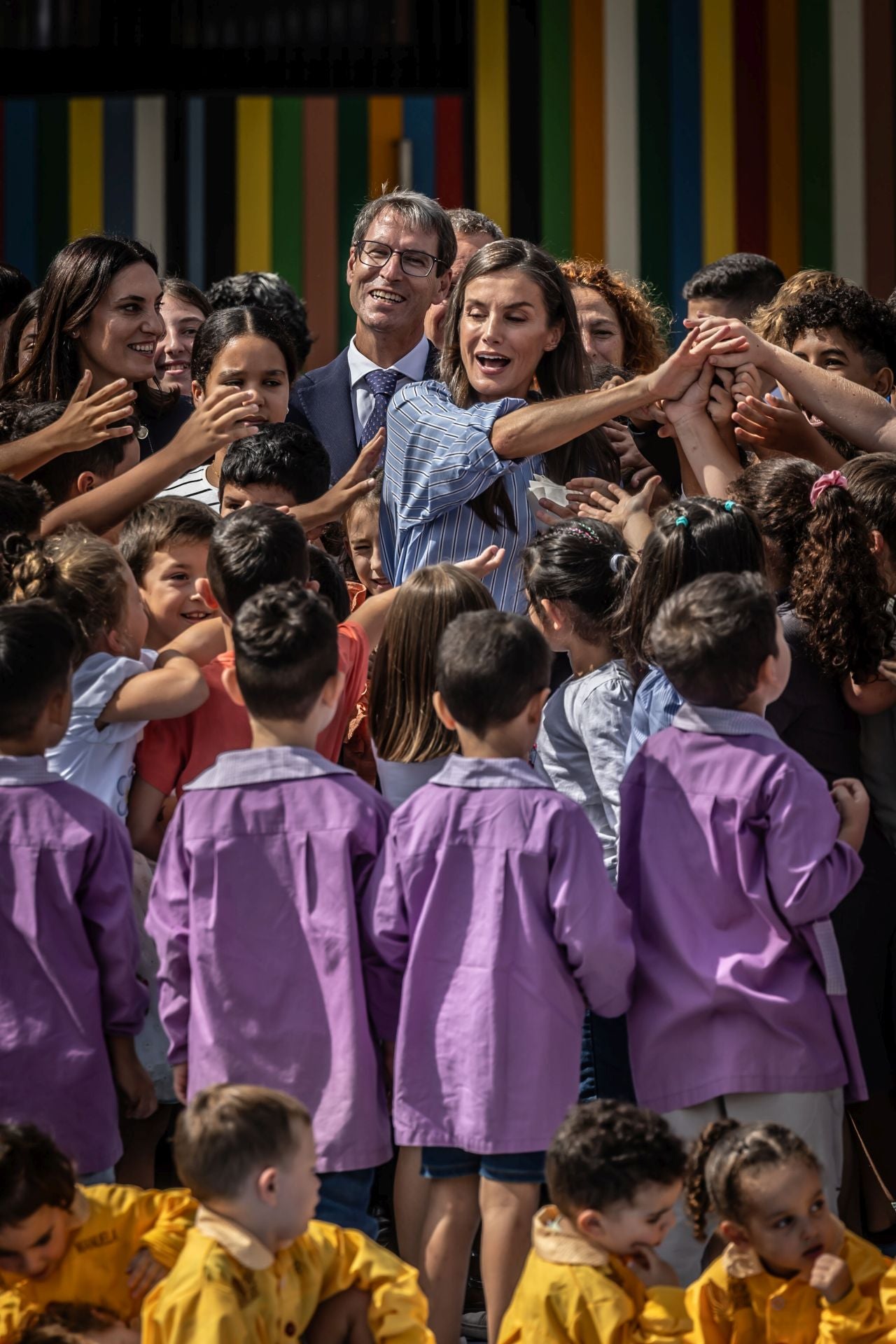 La Reina abre el curso en Rincón de Soto