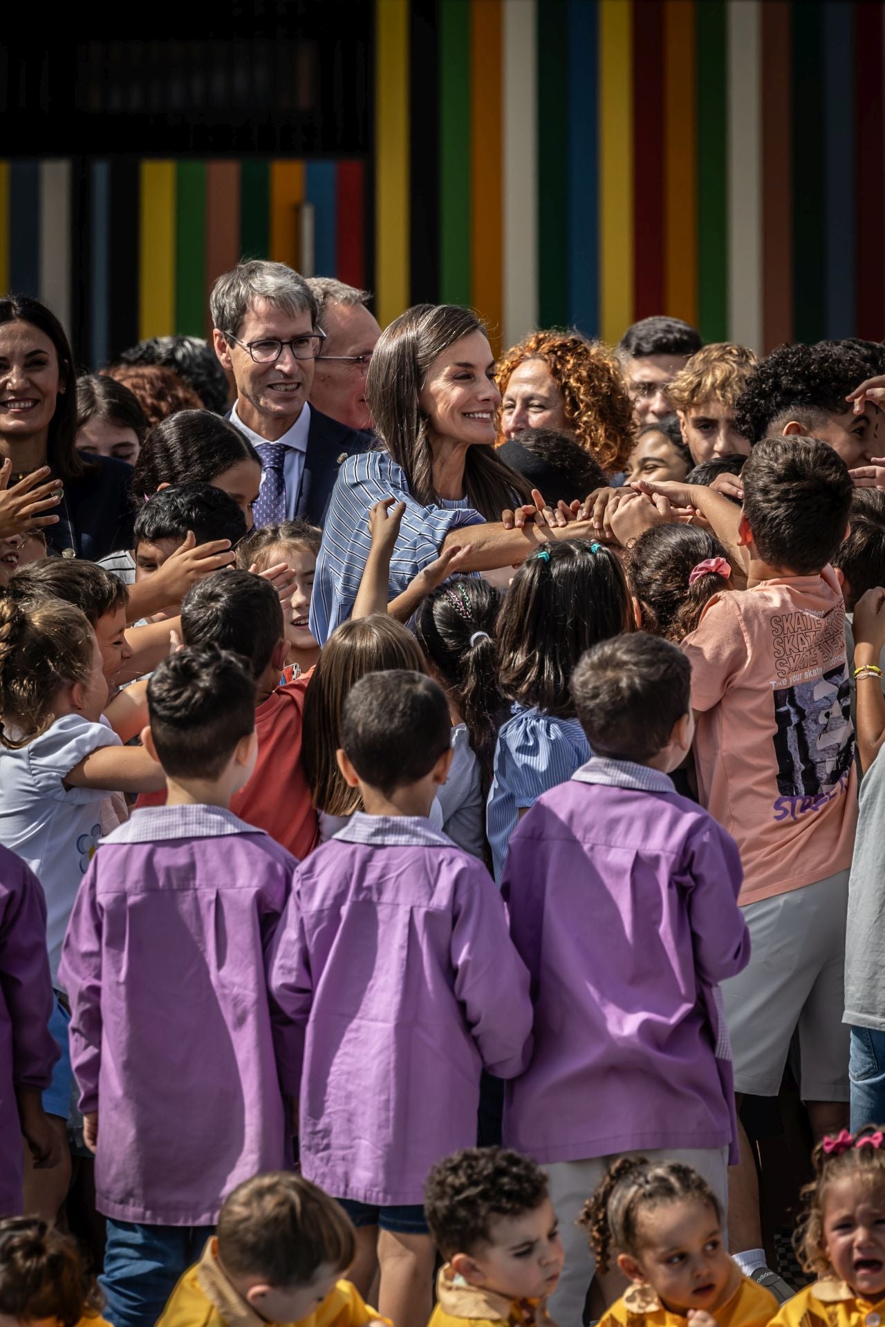 La Reina abre el curso en Rincón de Soto