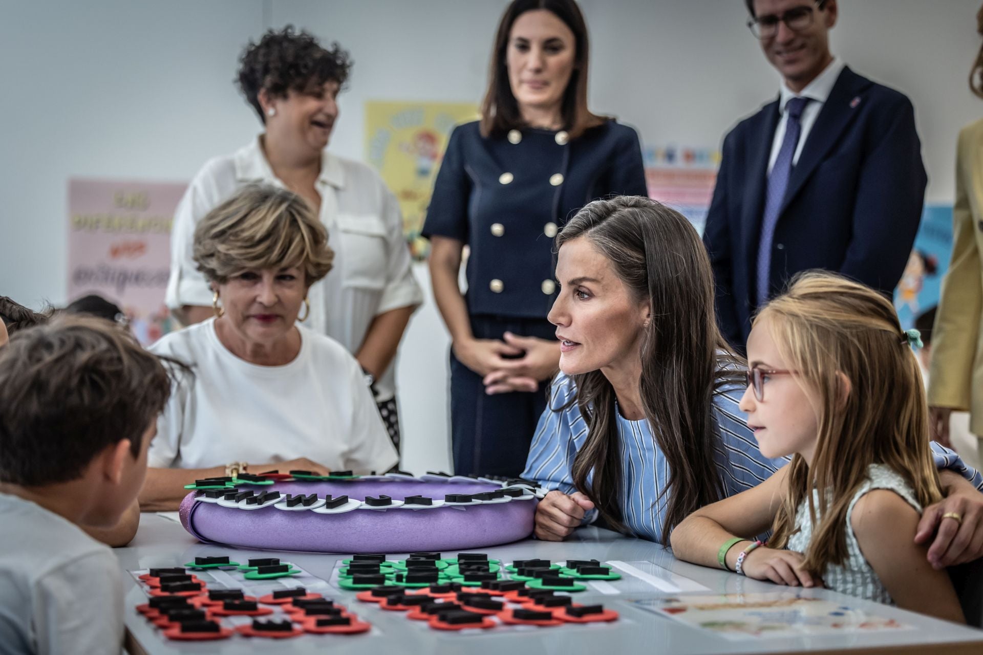La Reina abre el curso en Rincón de Soto