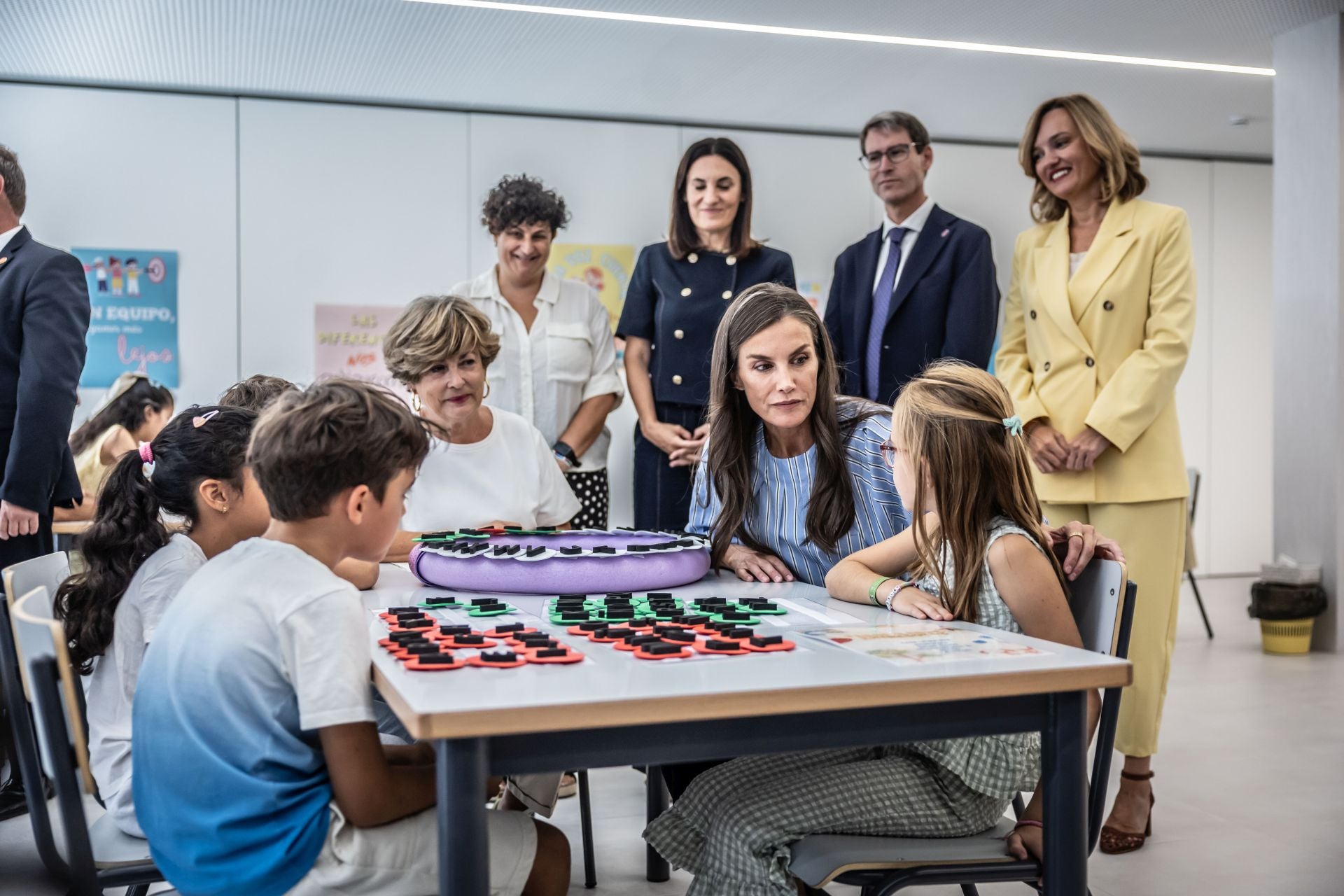 La Reina abre el curso en Rincón de Soto