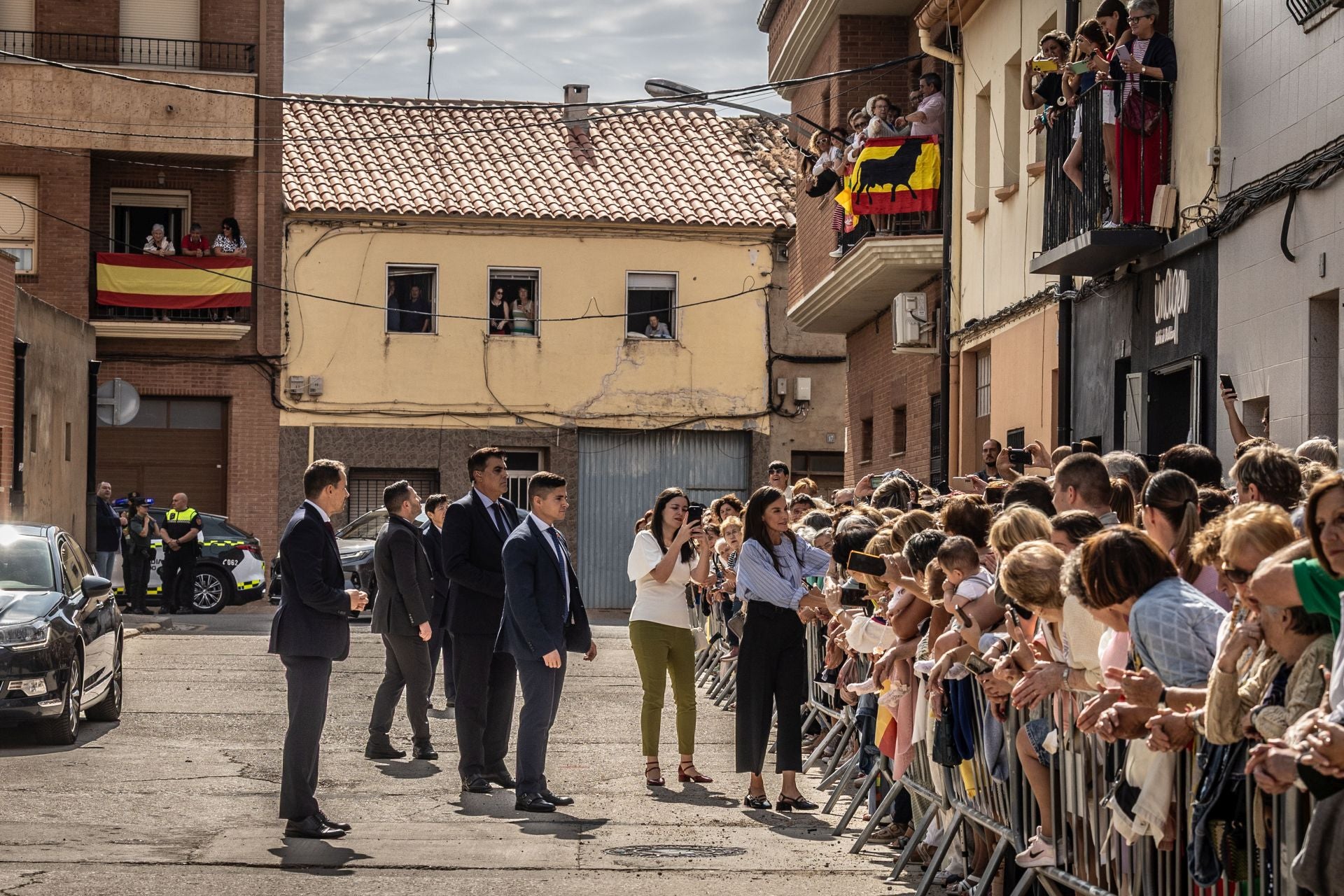 La Reina abre el curso en Rincón de Soto
