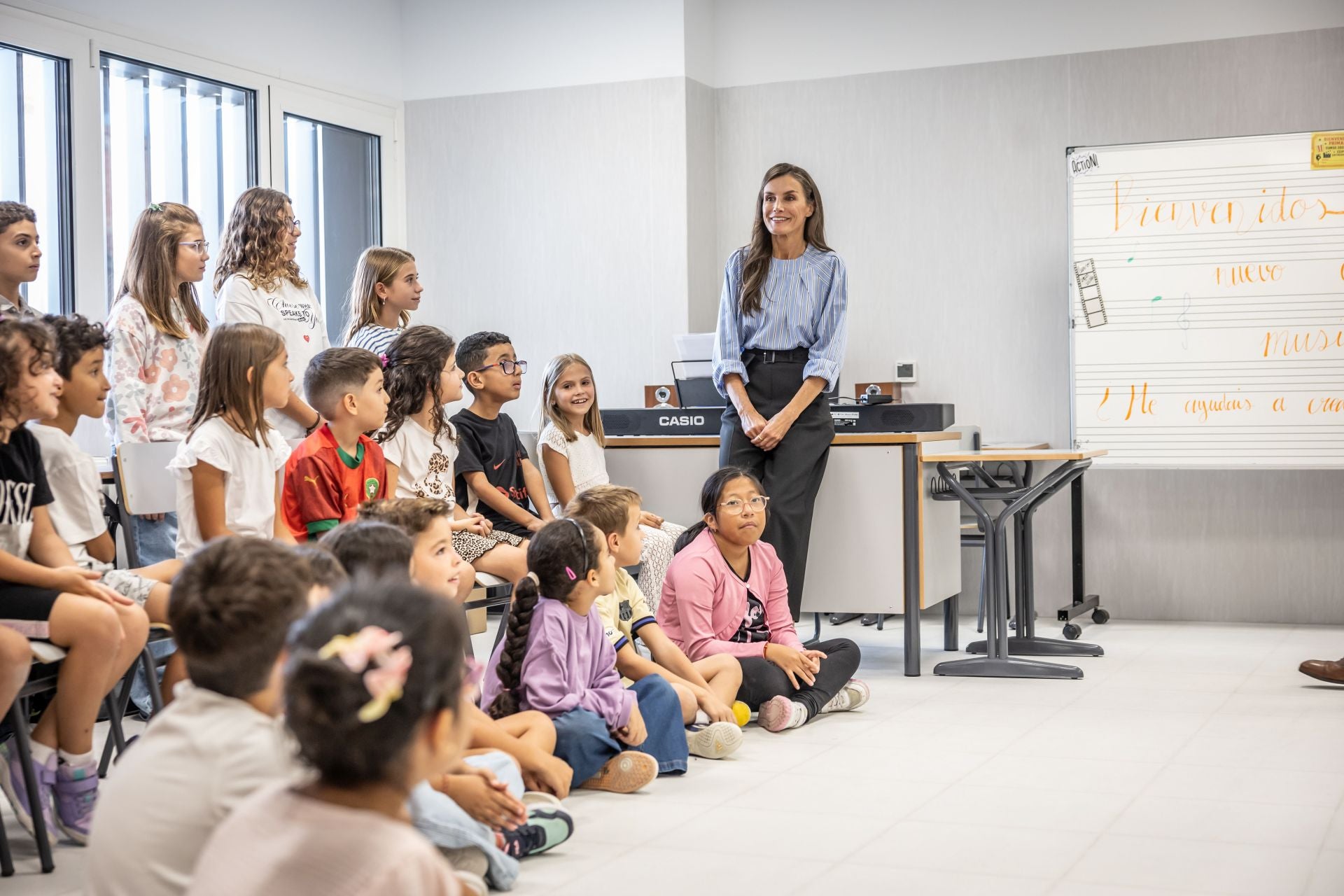 La Reina abre el curso en Rincón de Soto