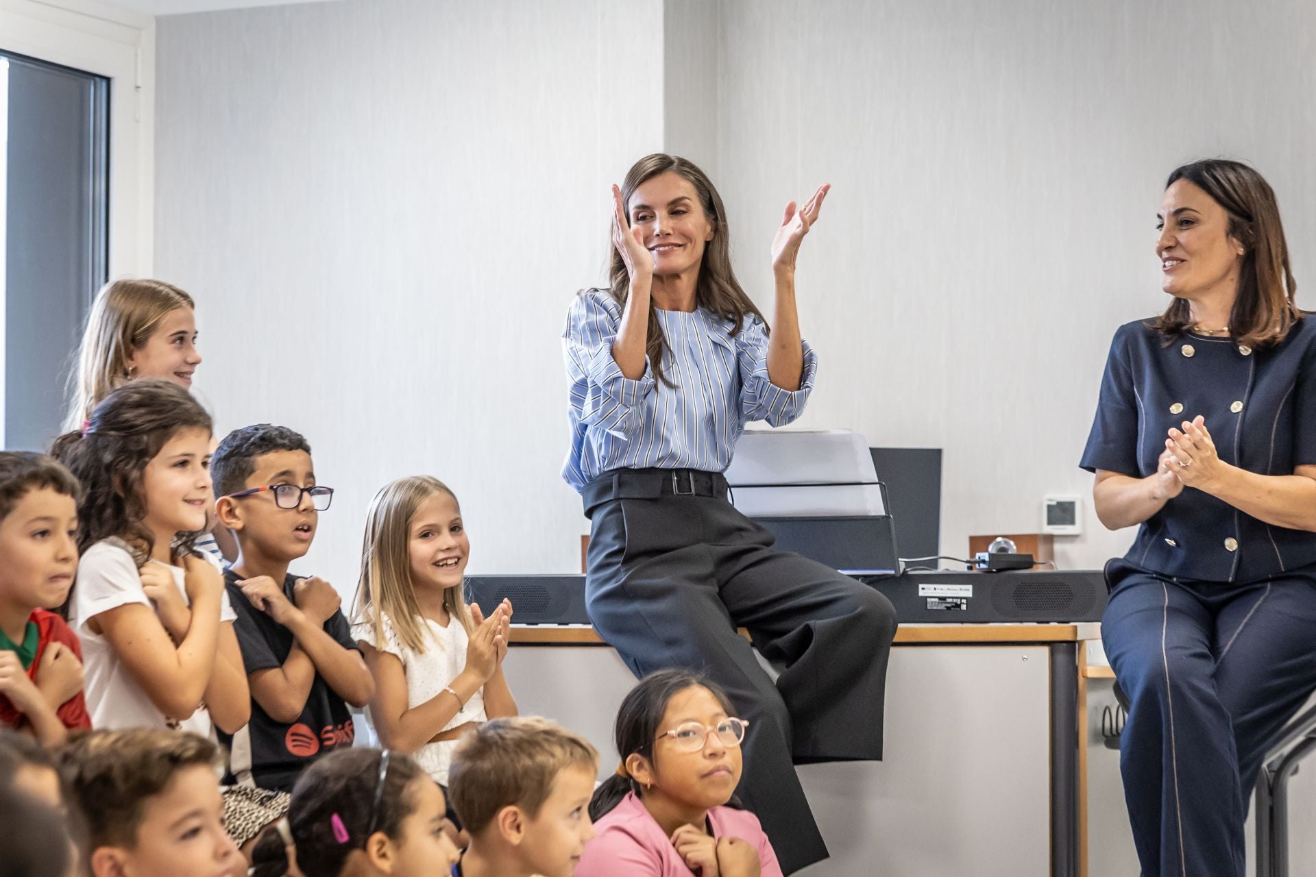La Reina abre el curso en Rincón de Soto