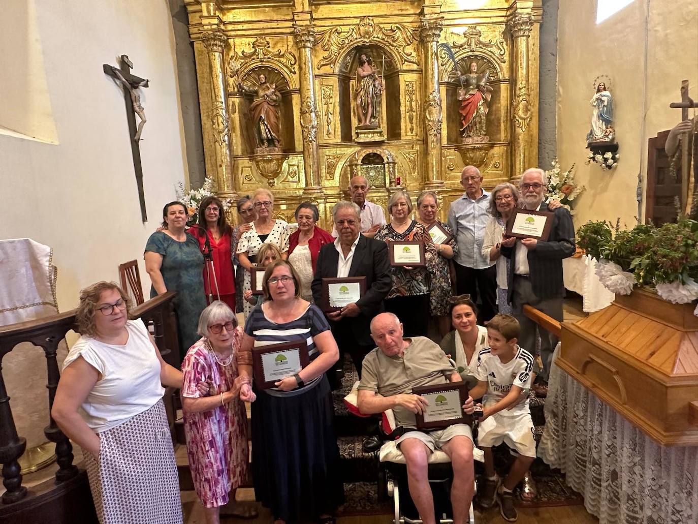 Las imágenes de las fiestas en Villarroya