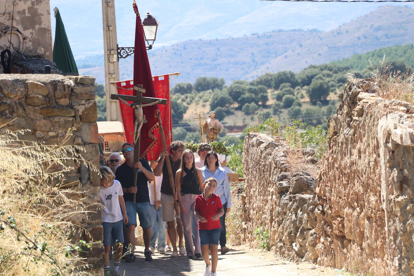 Las imágenes de las fiestas en Villarroya