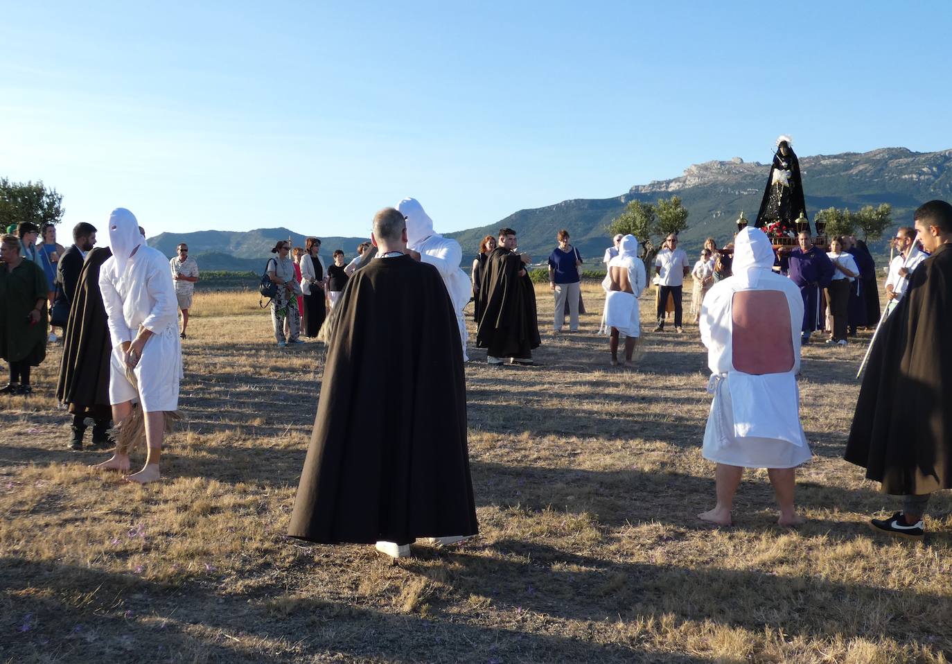 Las imágenes de los Picaos en San Vicente de la Sonsierra