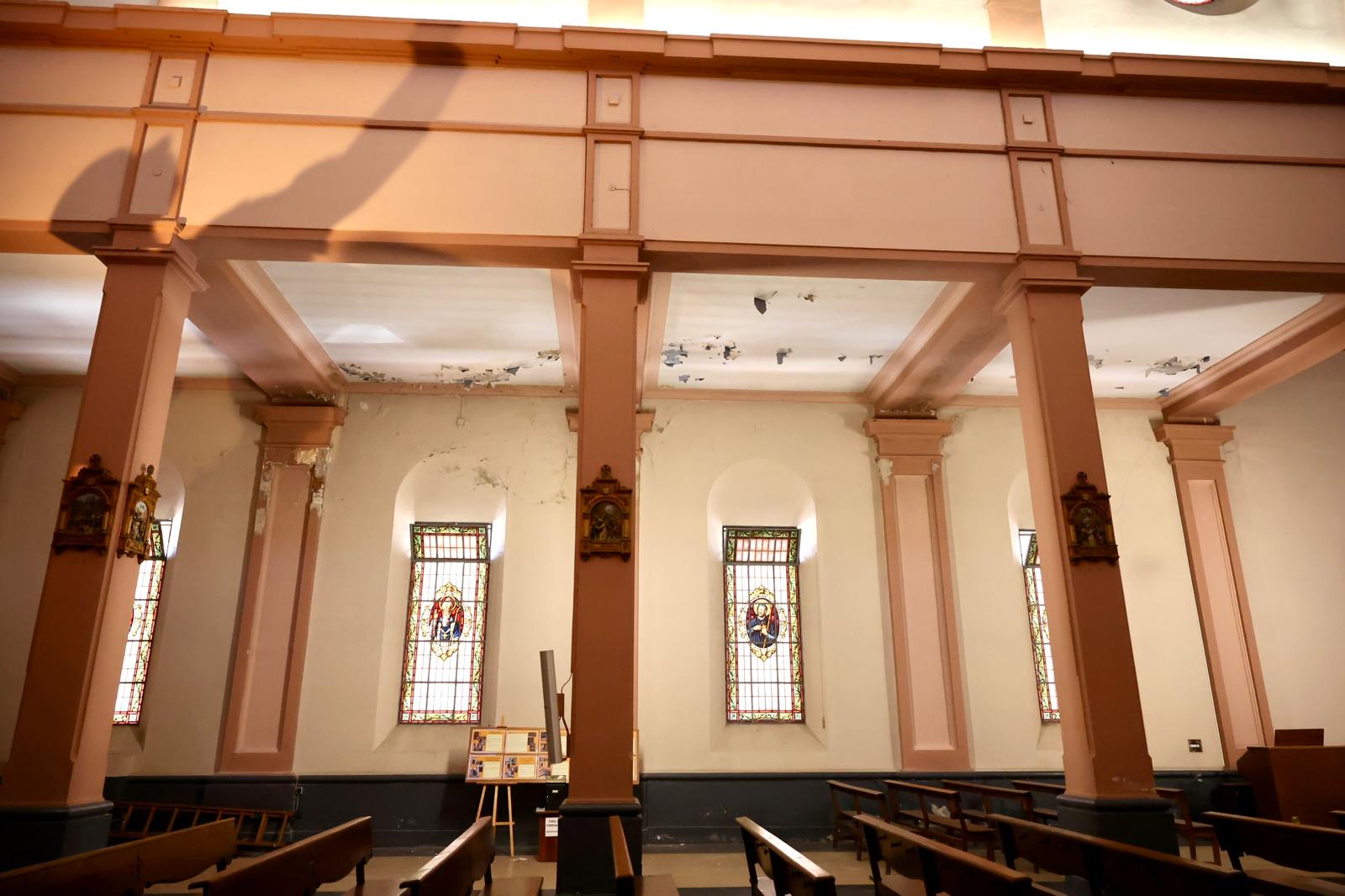 Estado de la iglesia de Santa teresita