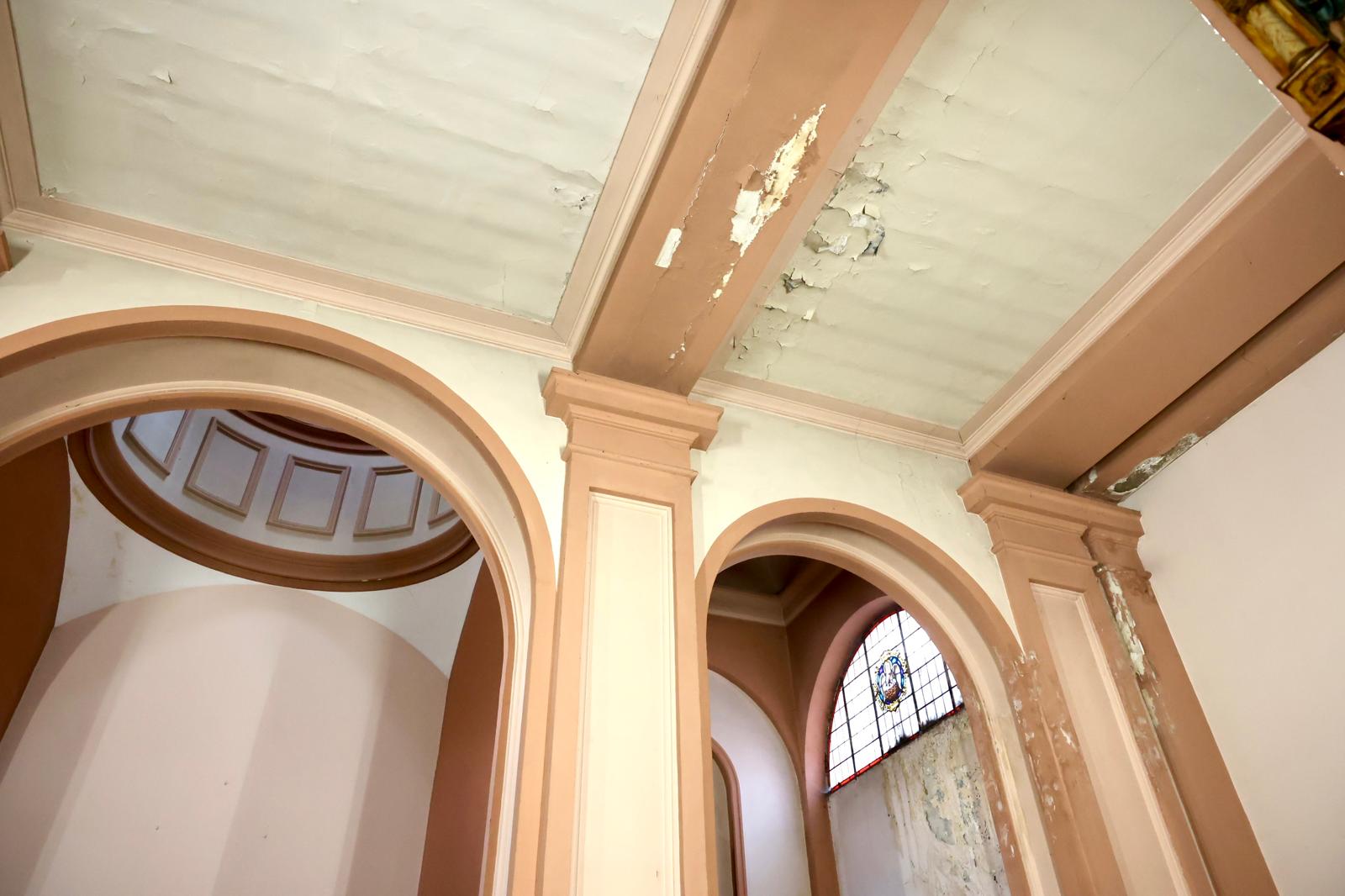 Estado de la iglesia de Santa teresita