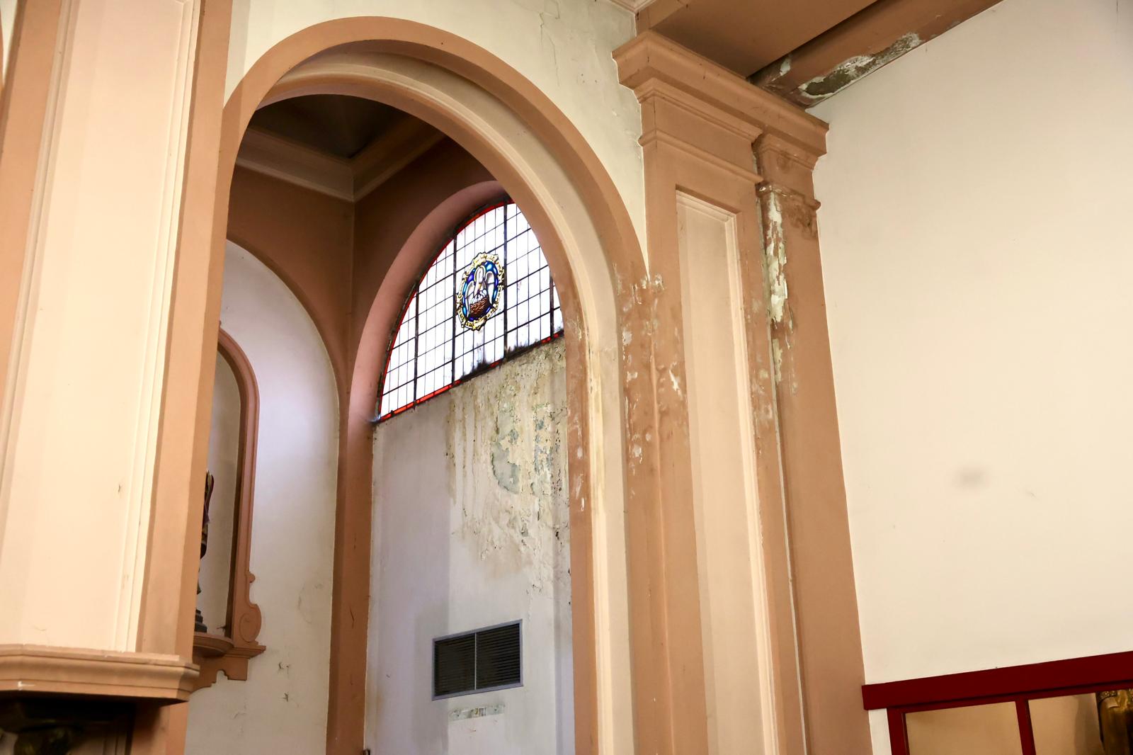 Estado de la iglesia de Santa teresita