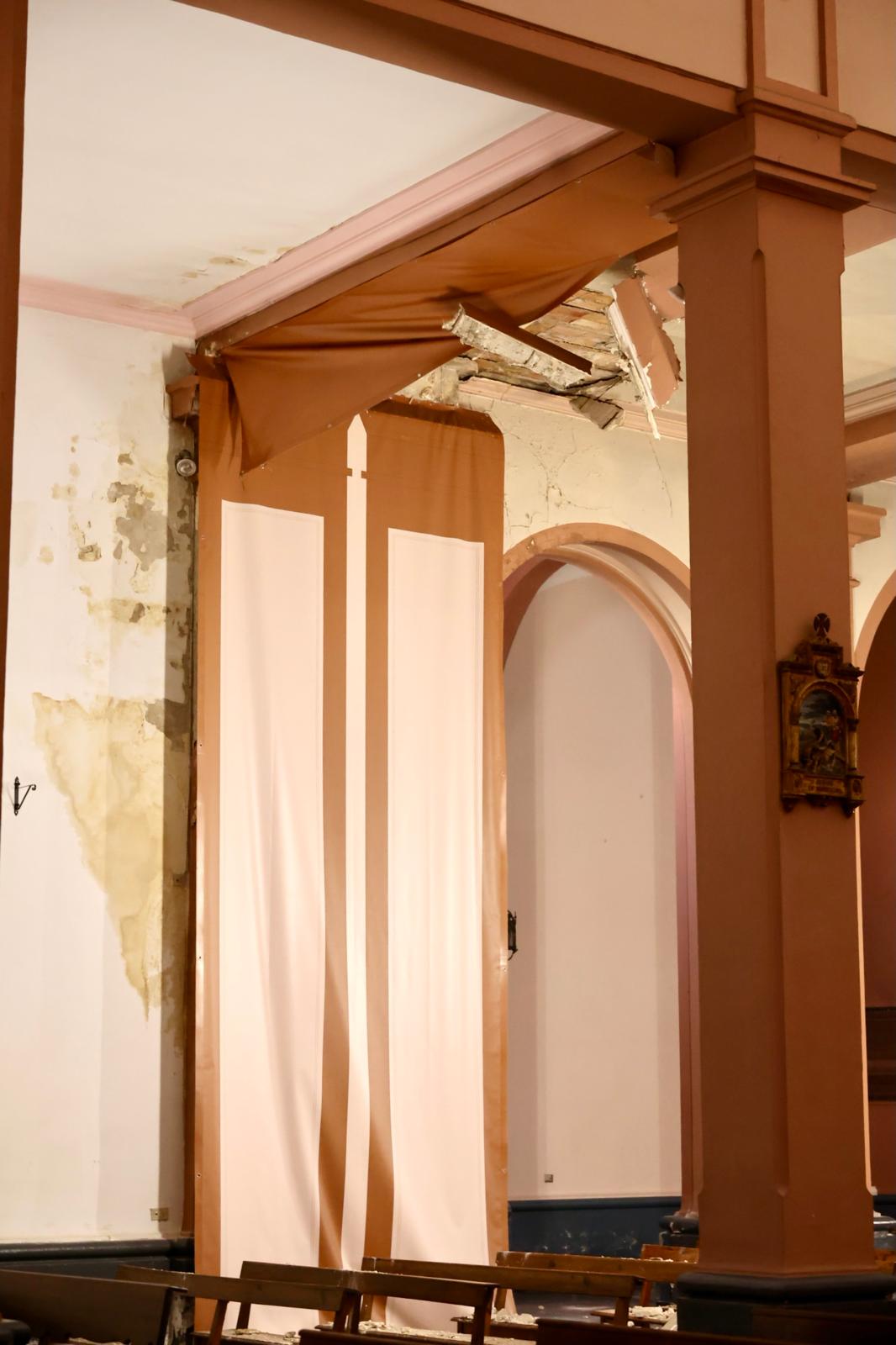 Estado de la iglesia de Santa teresita