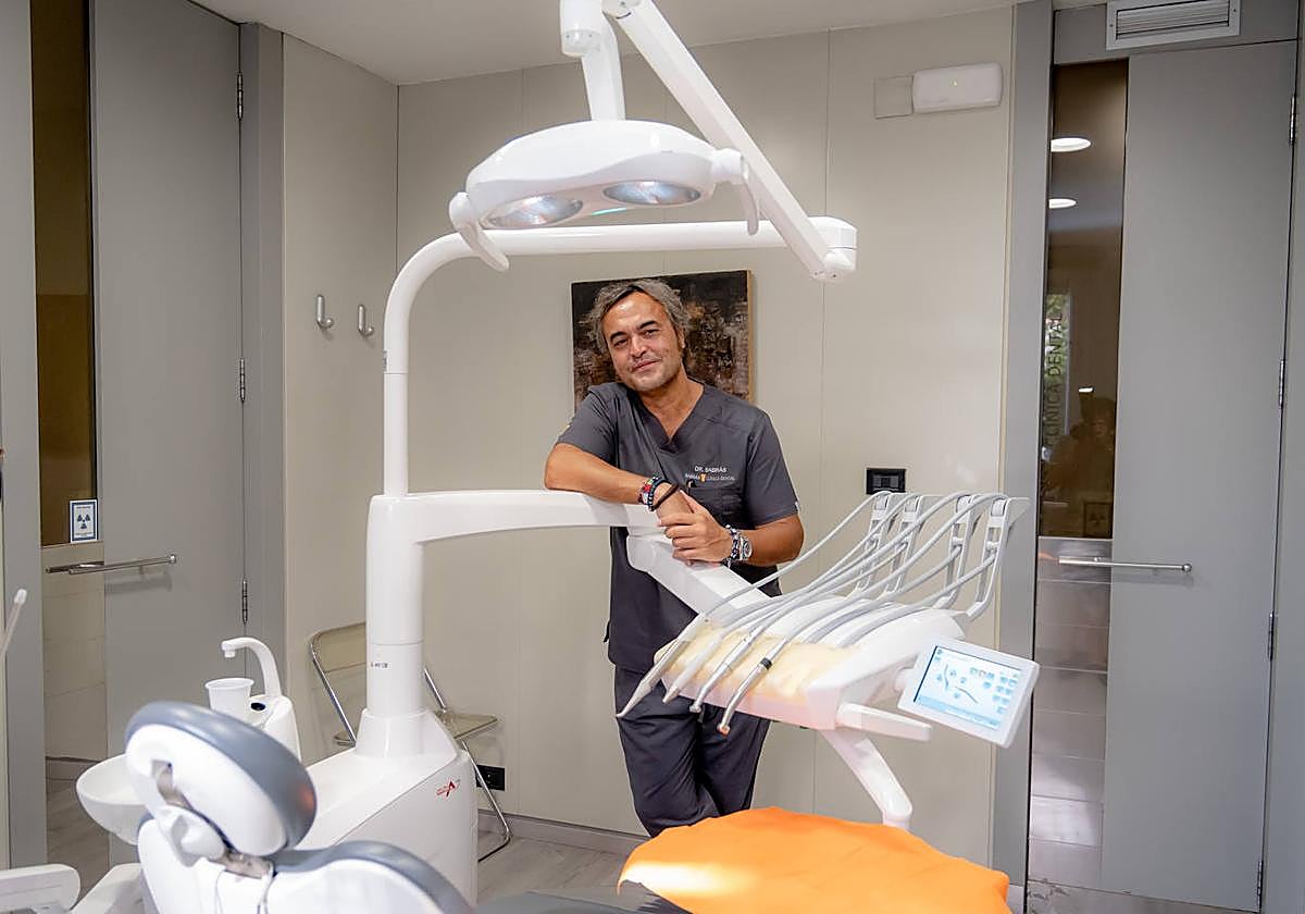 Bosco Sabrás, ondontólogo logroñés.