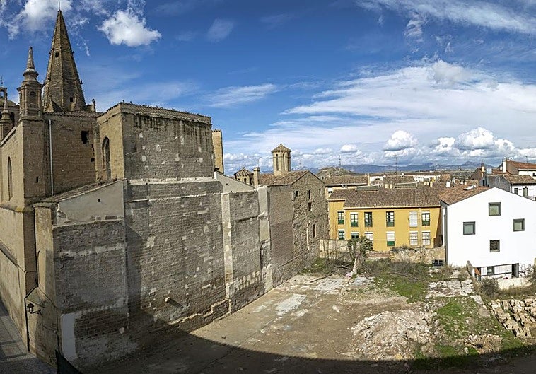 Solar donde Bosonit había proyectados su nueva sede.