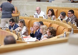Pleno del Parlamento, este jueves.