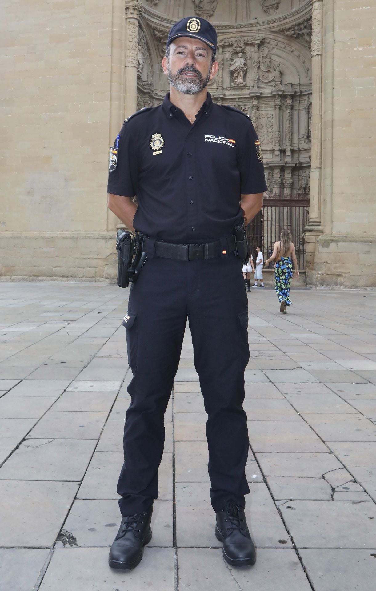 El agente de Policía Nacional de España Eduardo Villar.
