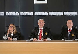 Mónica Matute, Javier Marca y Santiago Herráiz.