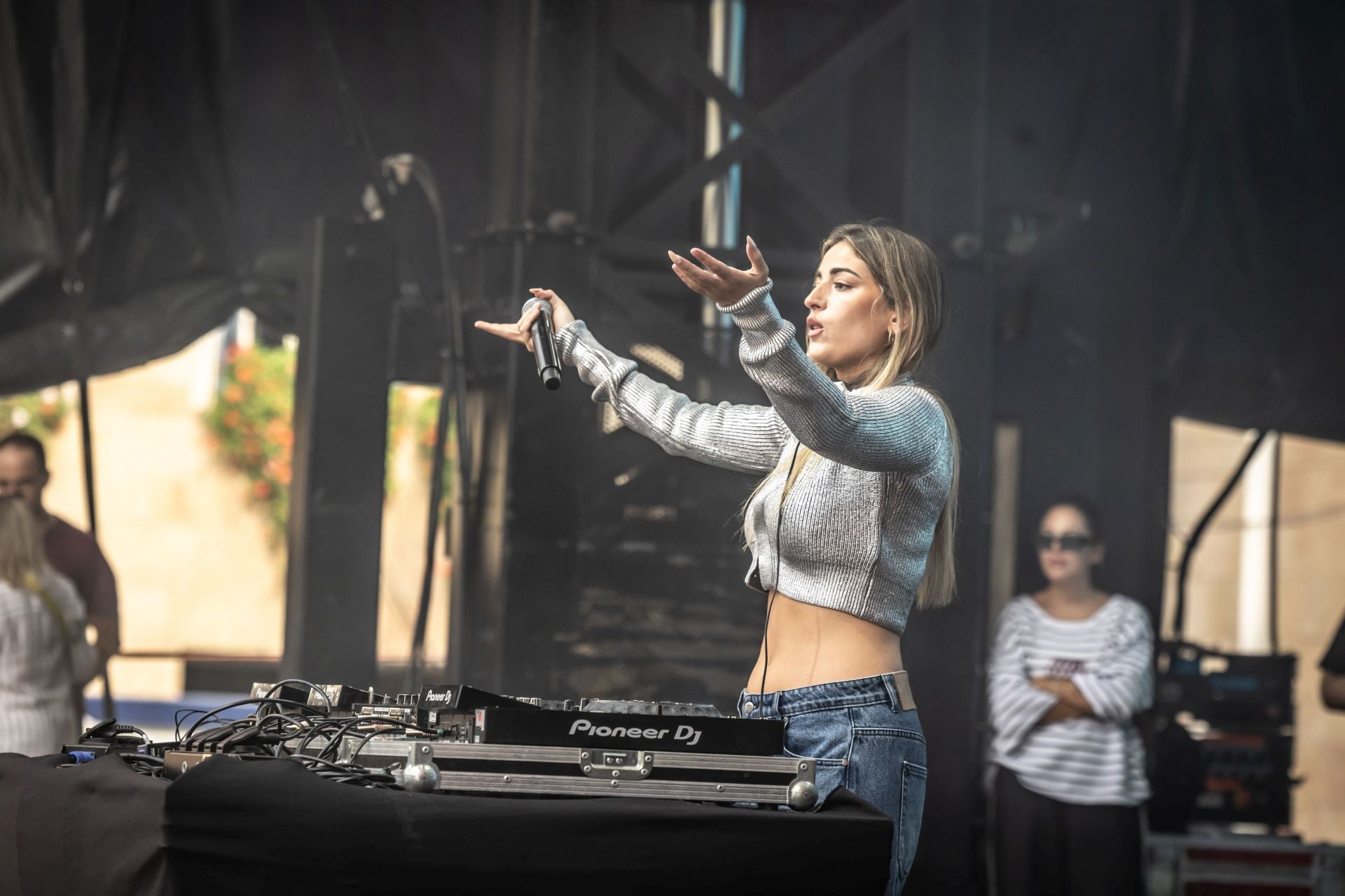 Las imágenes del cohete de San Mateo de Logroño desde la plaza del Ayuntamiento