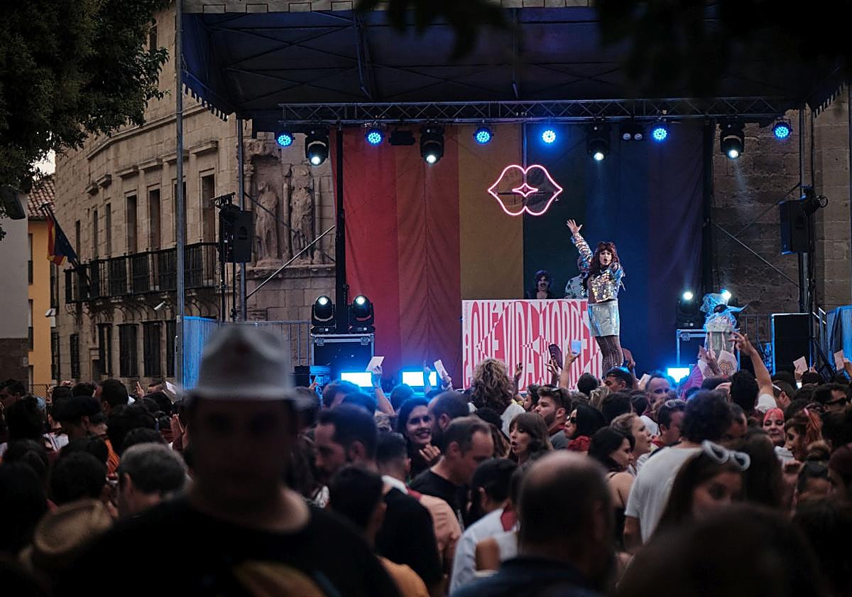 En la discoteca de la Morrete Party