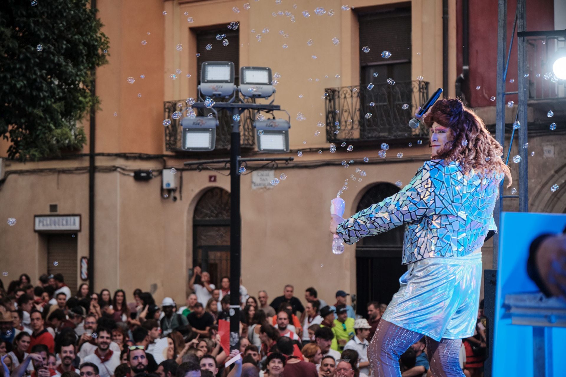 En la discoteca de la Morrete Party