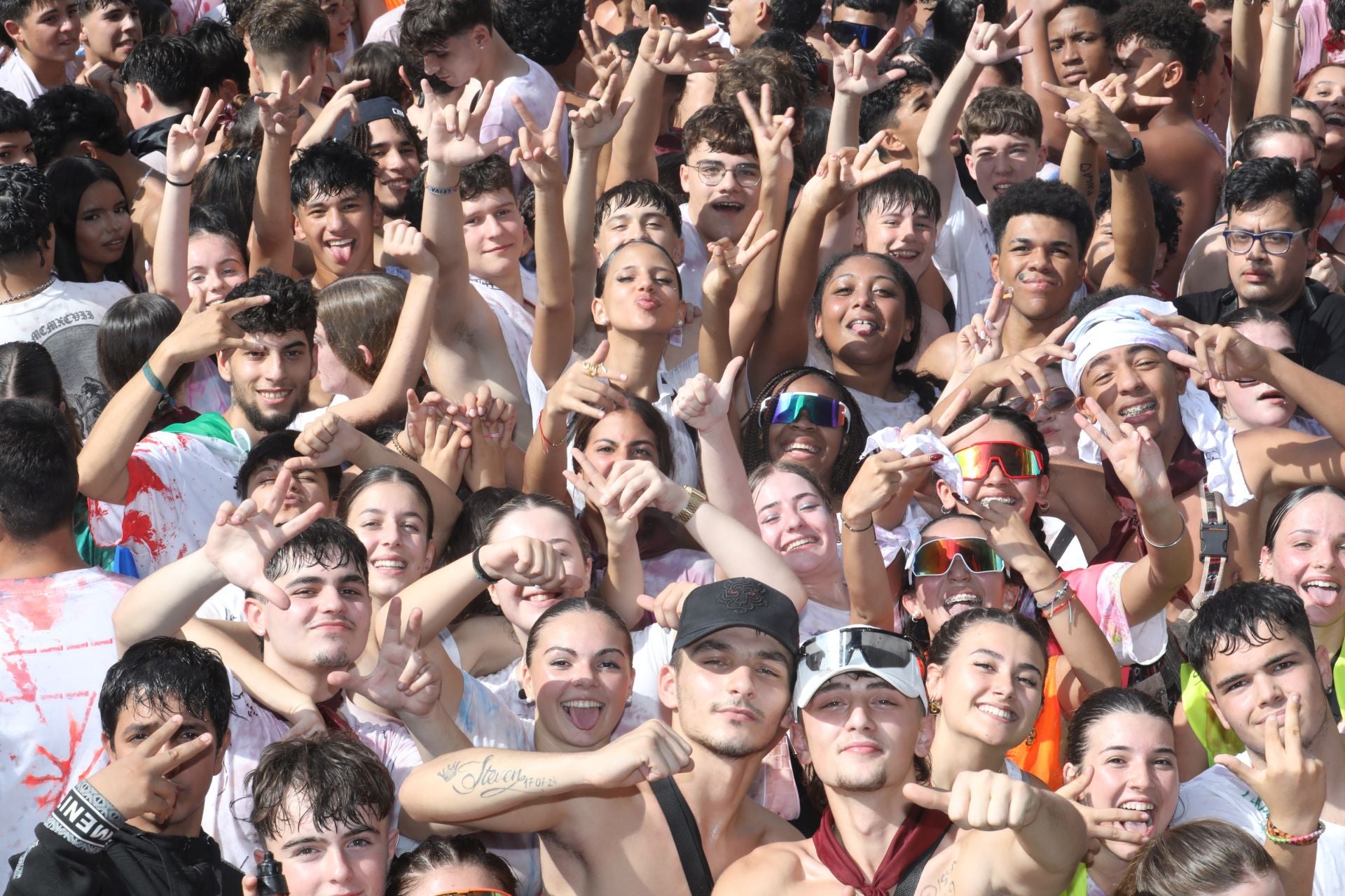 Así se ha vivido el cohete de San Mateo