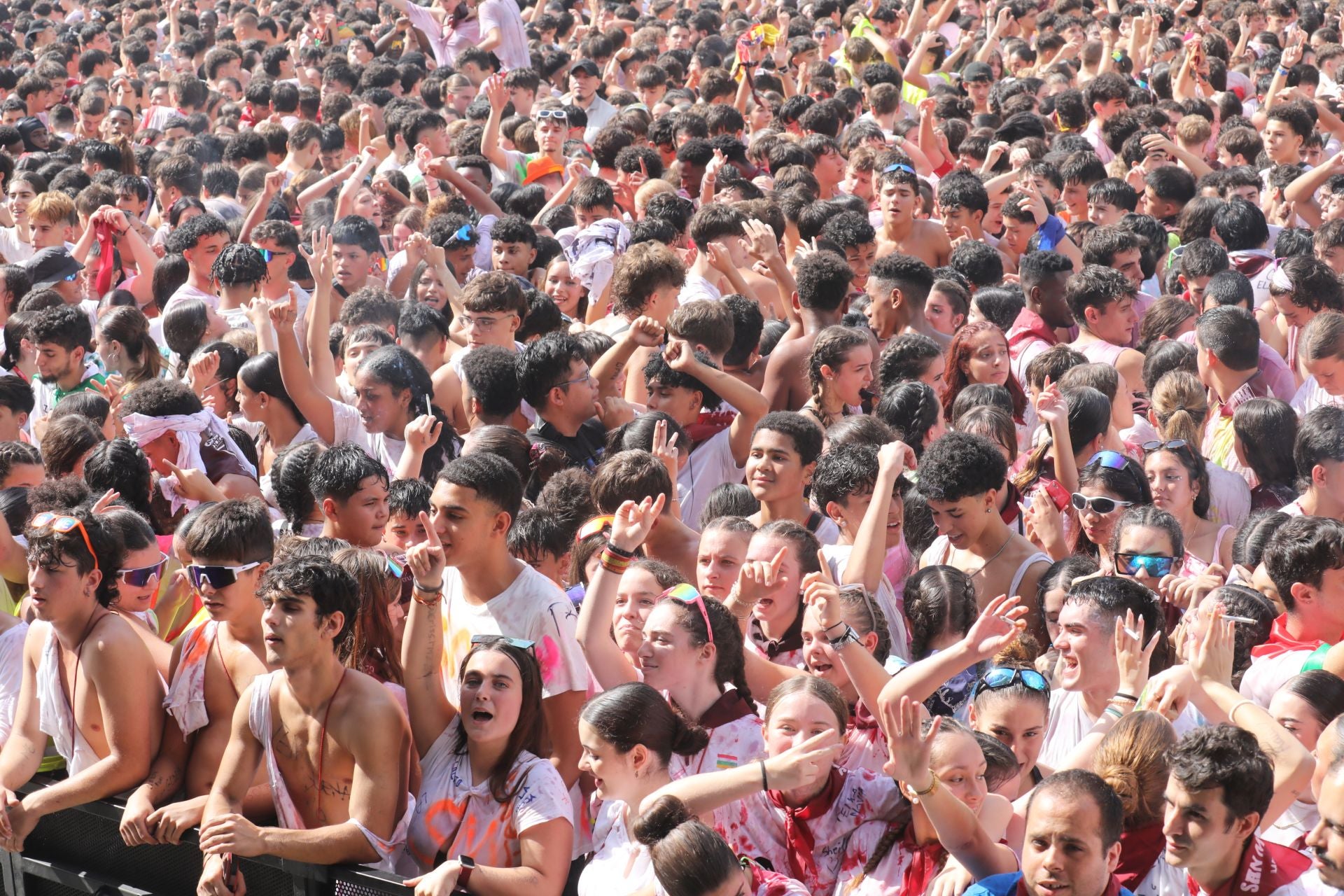 Así se ha vivido el cohete de San Mateo
