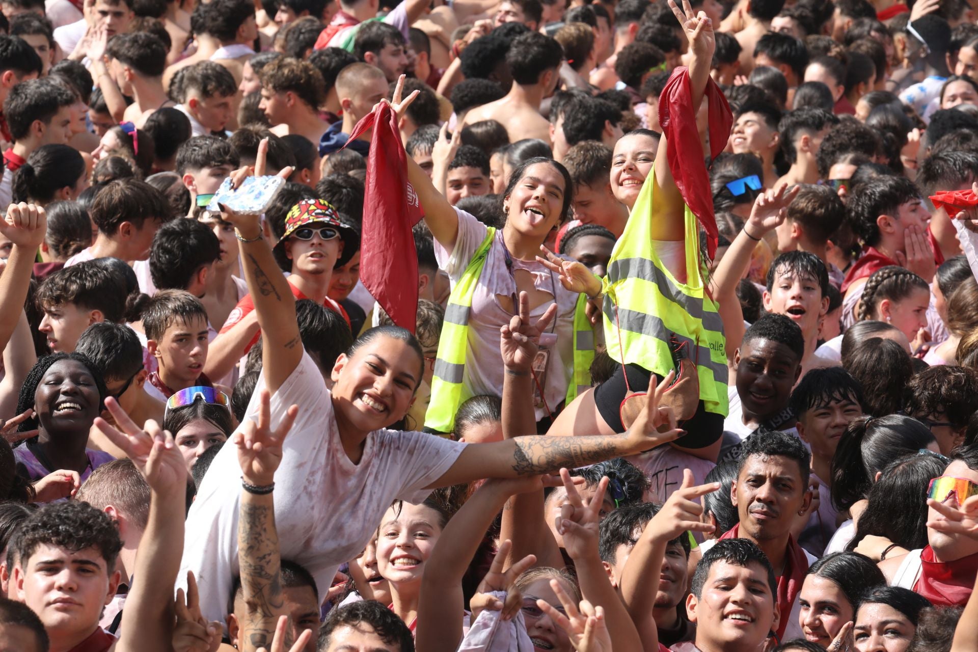 Así se ha vivido el cohete de San Mateo
