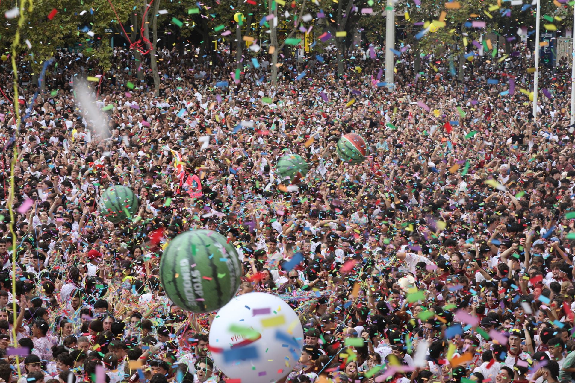 Así se ha vivido el cohete de San Mateo