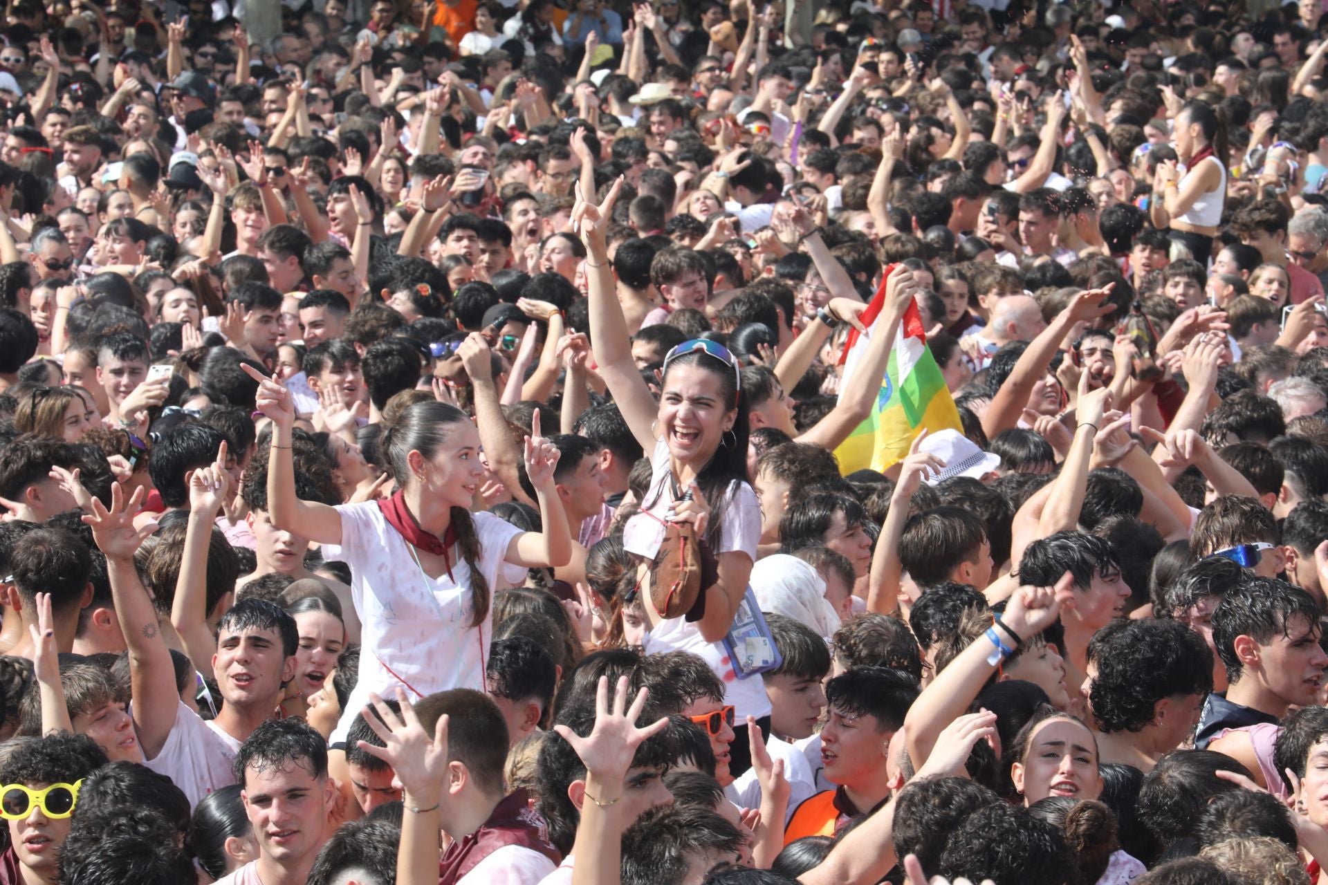 Así se ha vivido el cohete de San Mateo