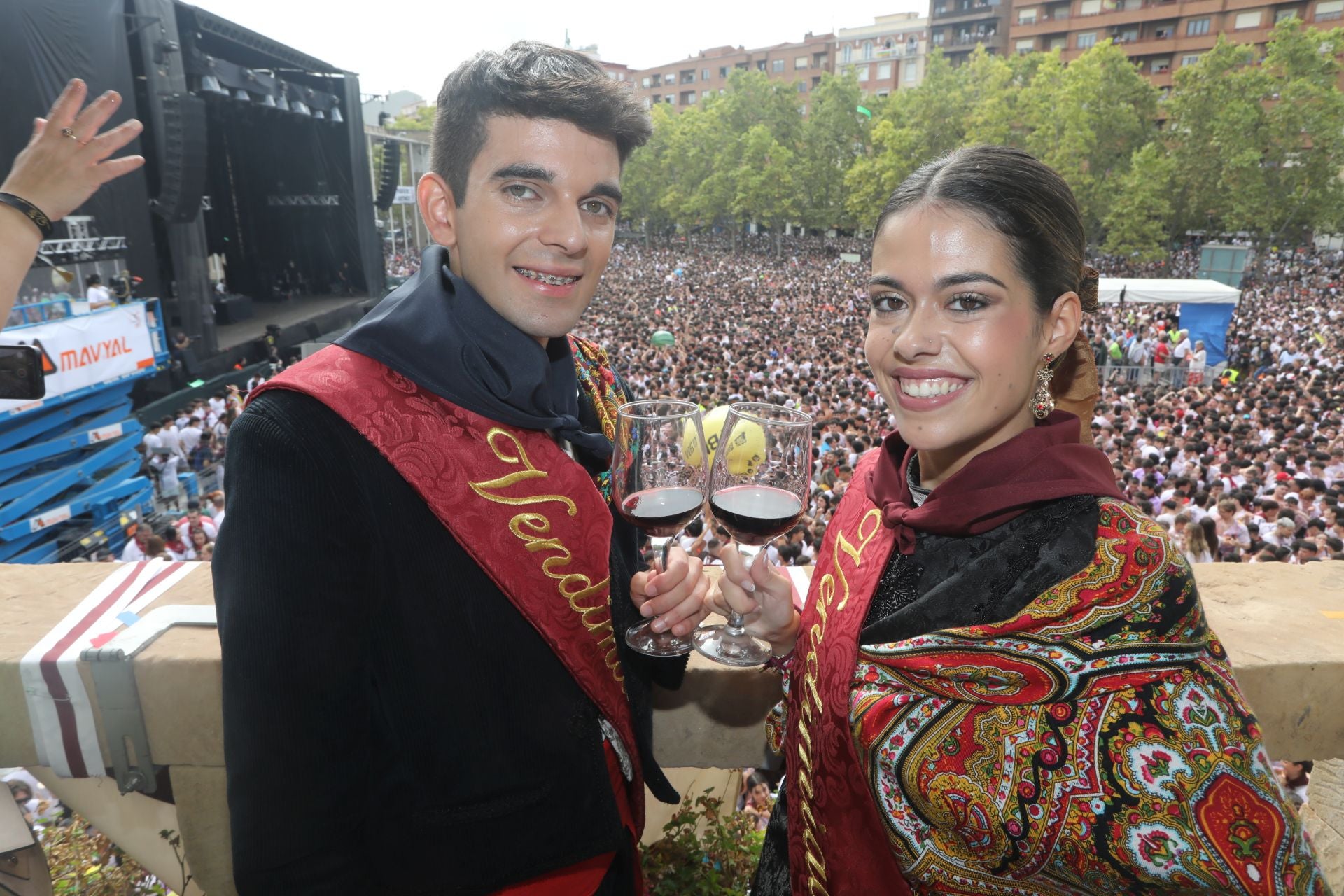 Así se ha vivido el cohete de San Mateo