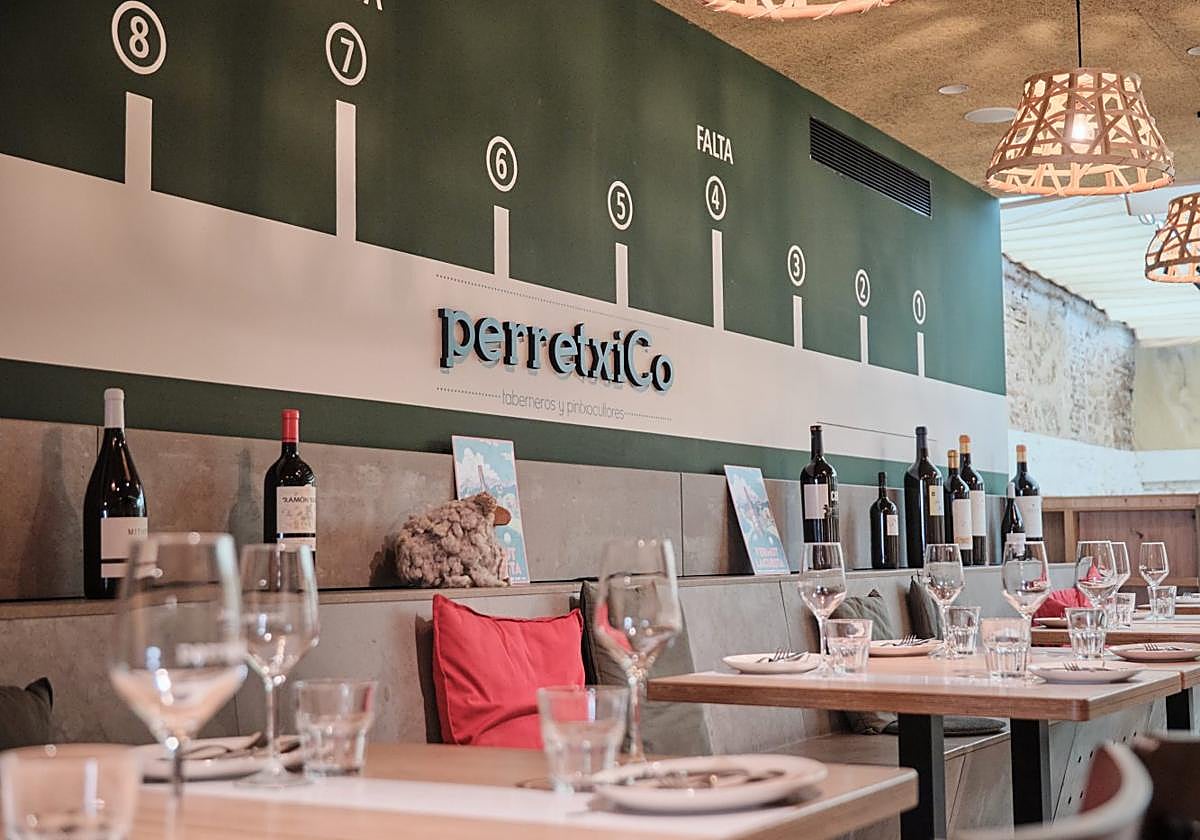 Imagen del salón de PerretxiCo en la calle Portales.