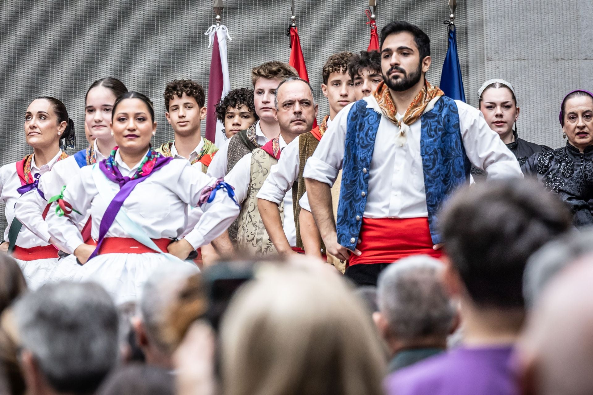 Las imágenes del acto del pisado de la uva