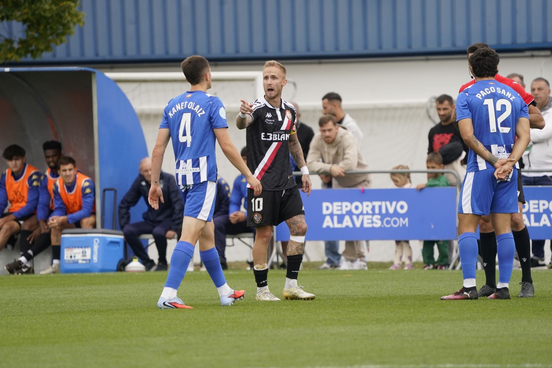 El partido del Alavés B-SD Logroñés