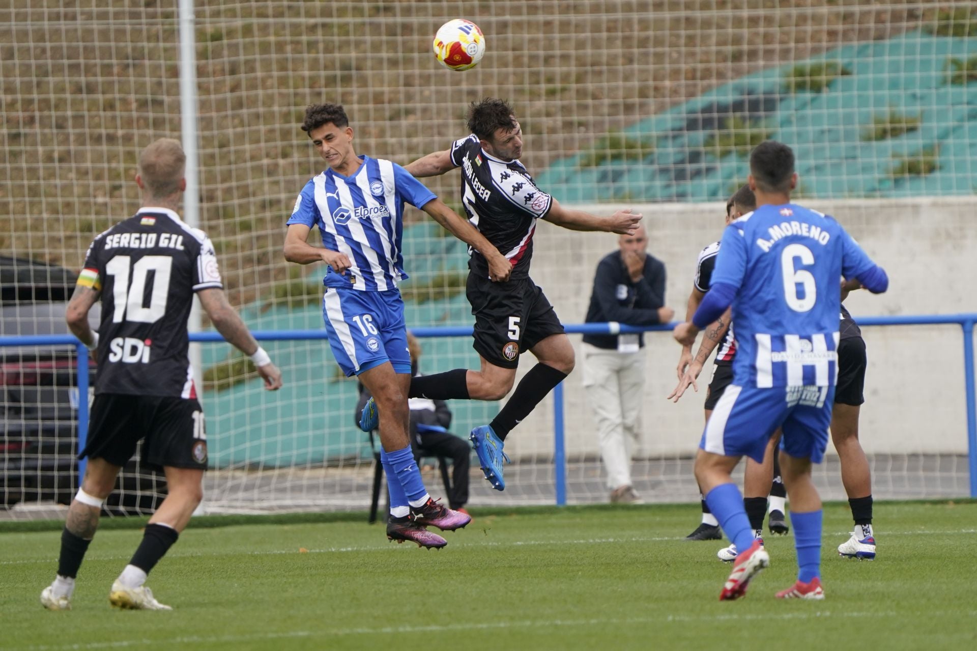 El partido del Alavés B-SD Logroñés
