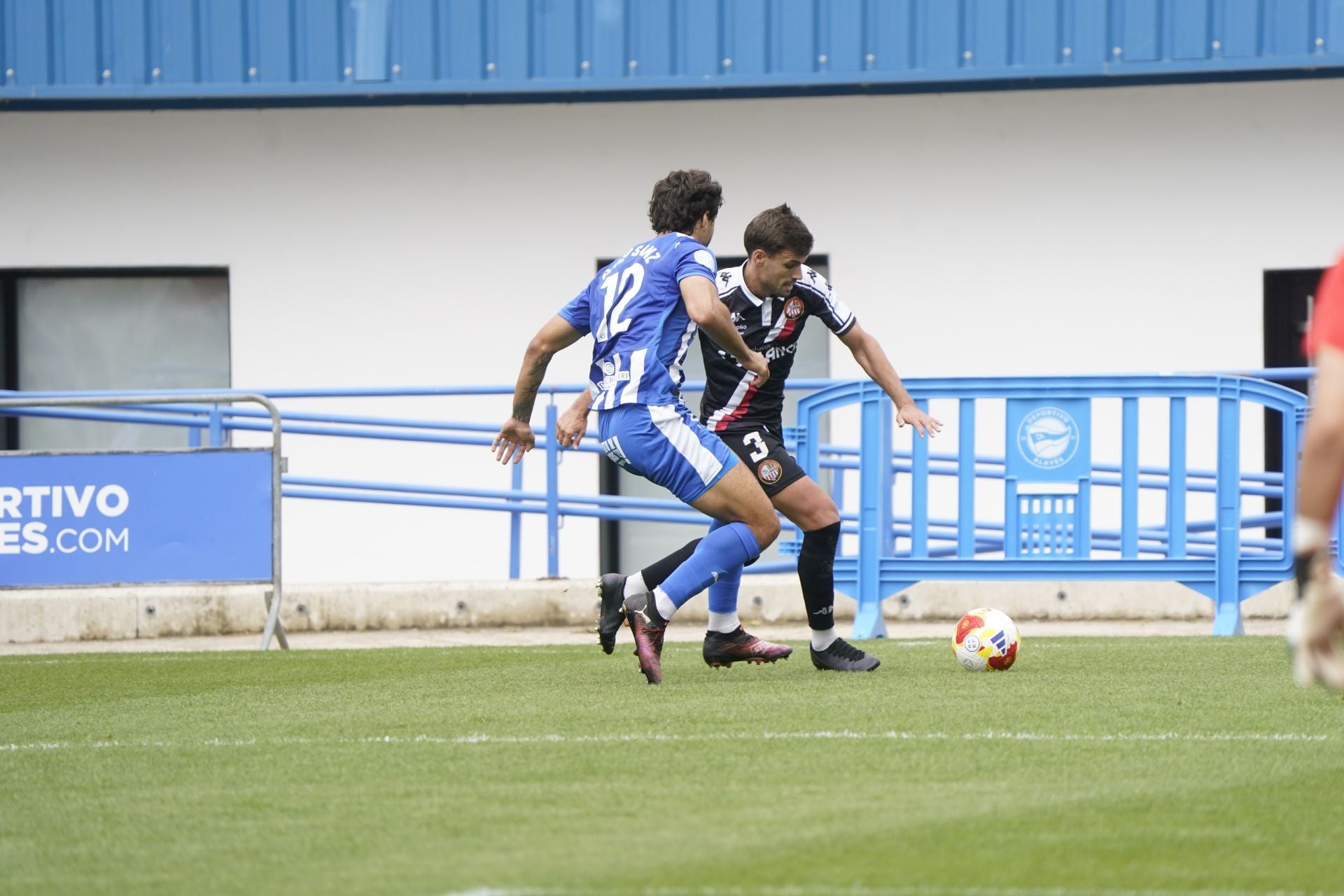 El partido del Alavés B-SD Logroñés