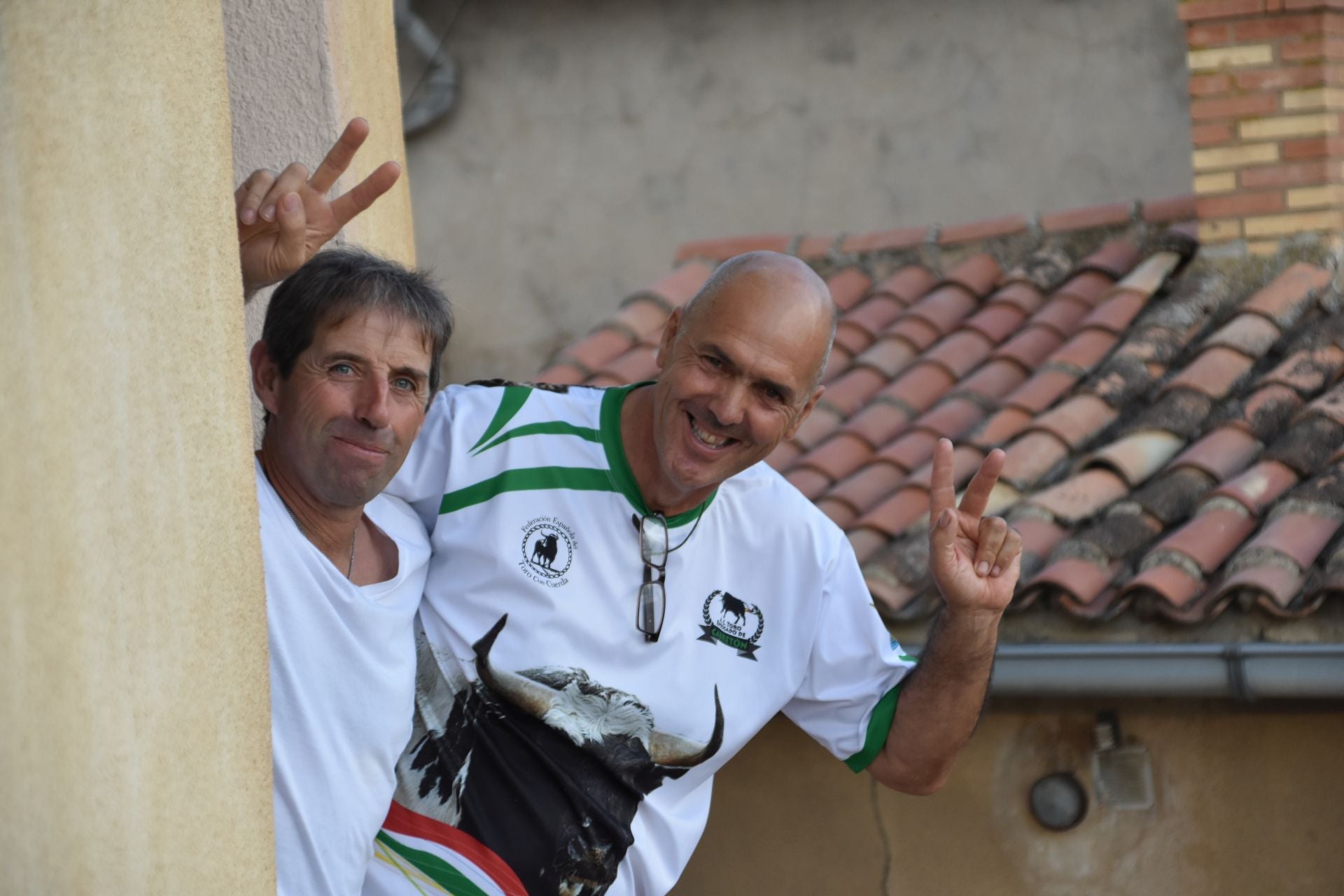 La suelta de toros ensogados, en imágenes