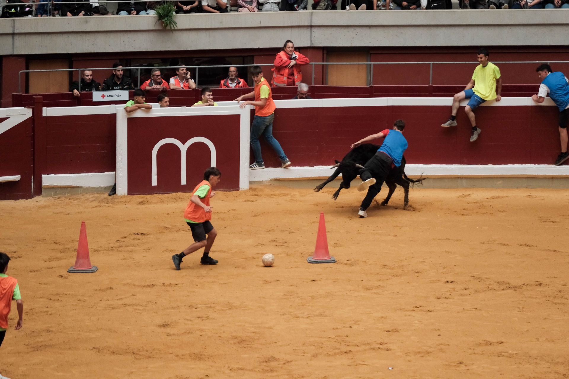 Las imágenes de las primeras vaquillas