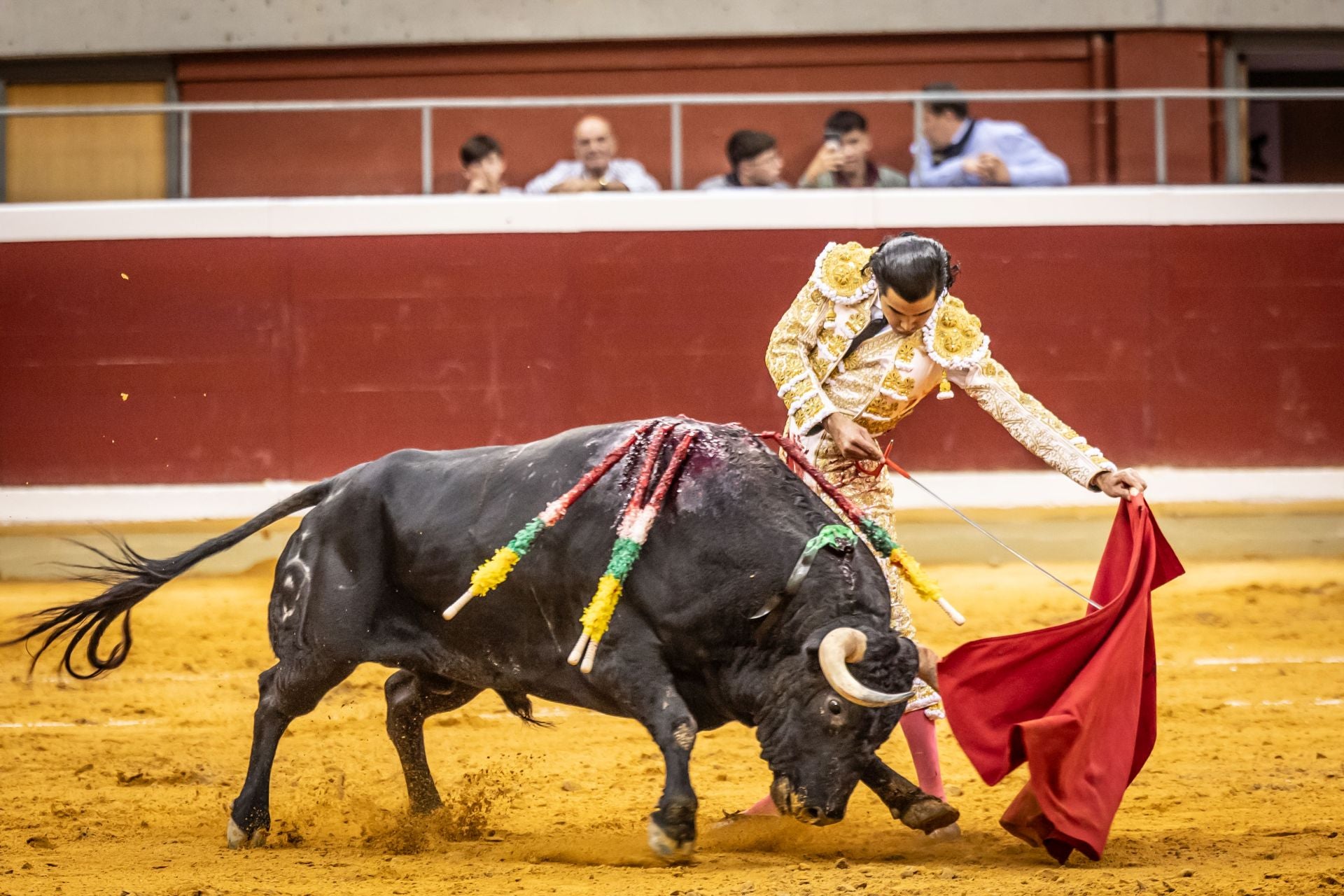 Un domingo de toros mateos