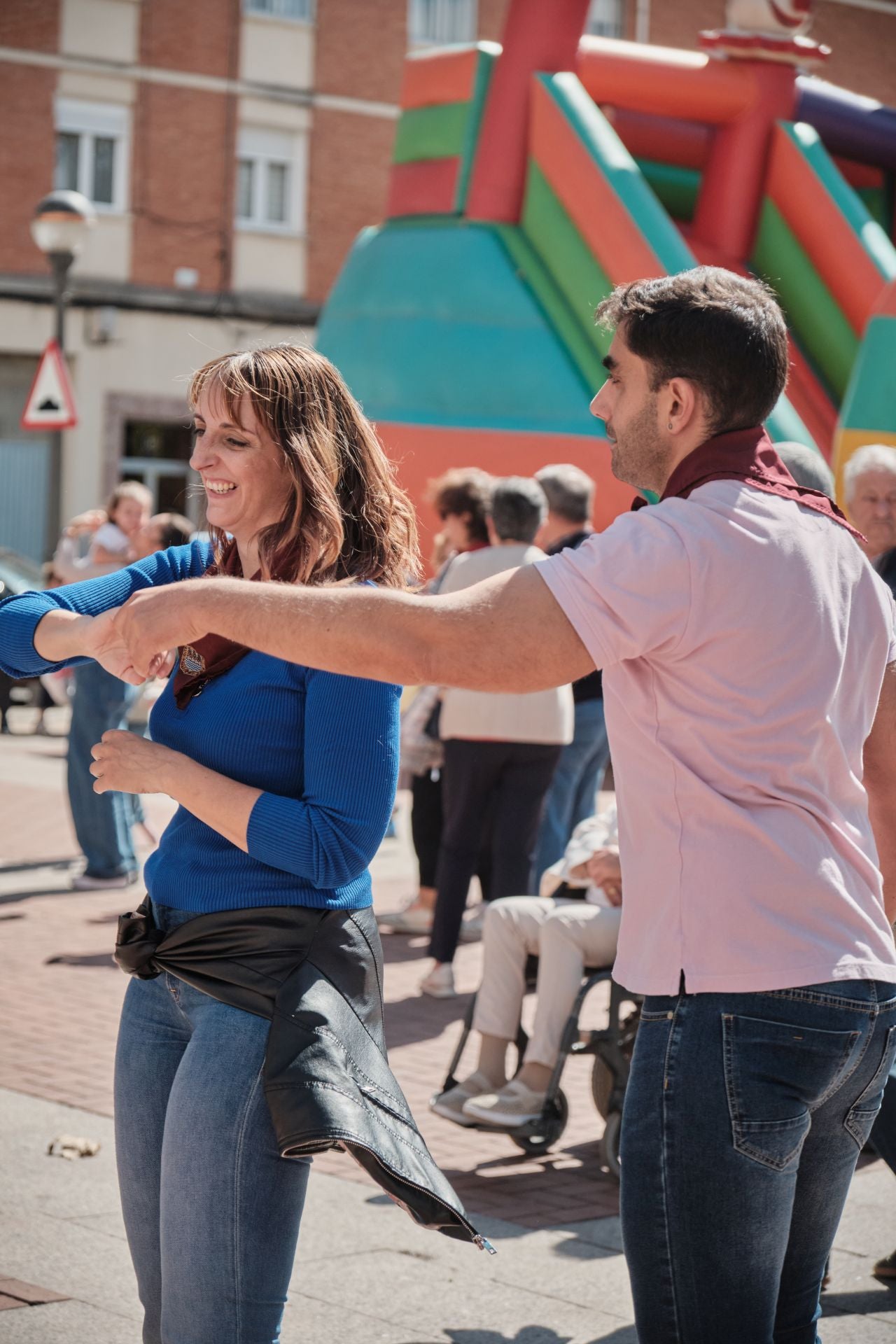 Choricillo, pancenta, alubias... los logroñeses recuperan fuerzas en las degustaciones