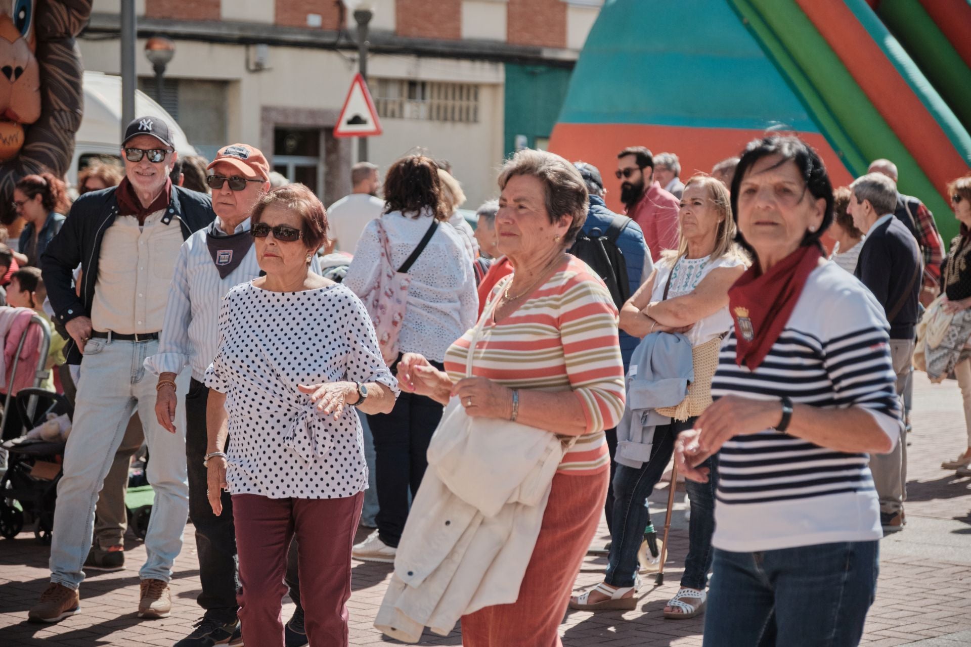 Choricillo, pancenta, alubias... los logroñeses recuperan fuerzas en las degustaciones