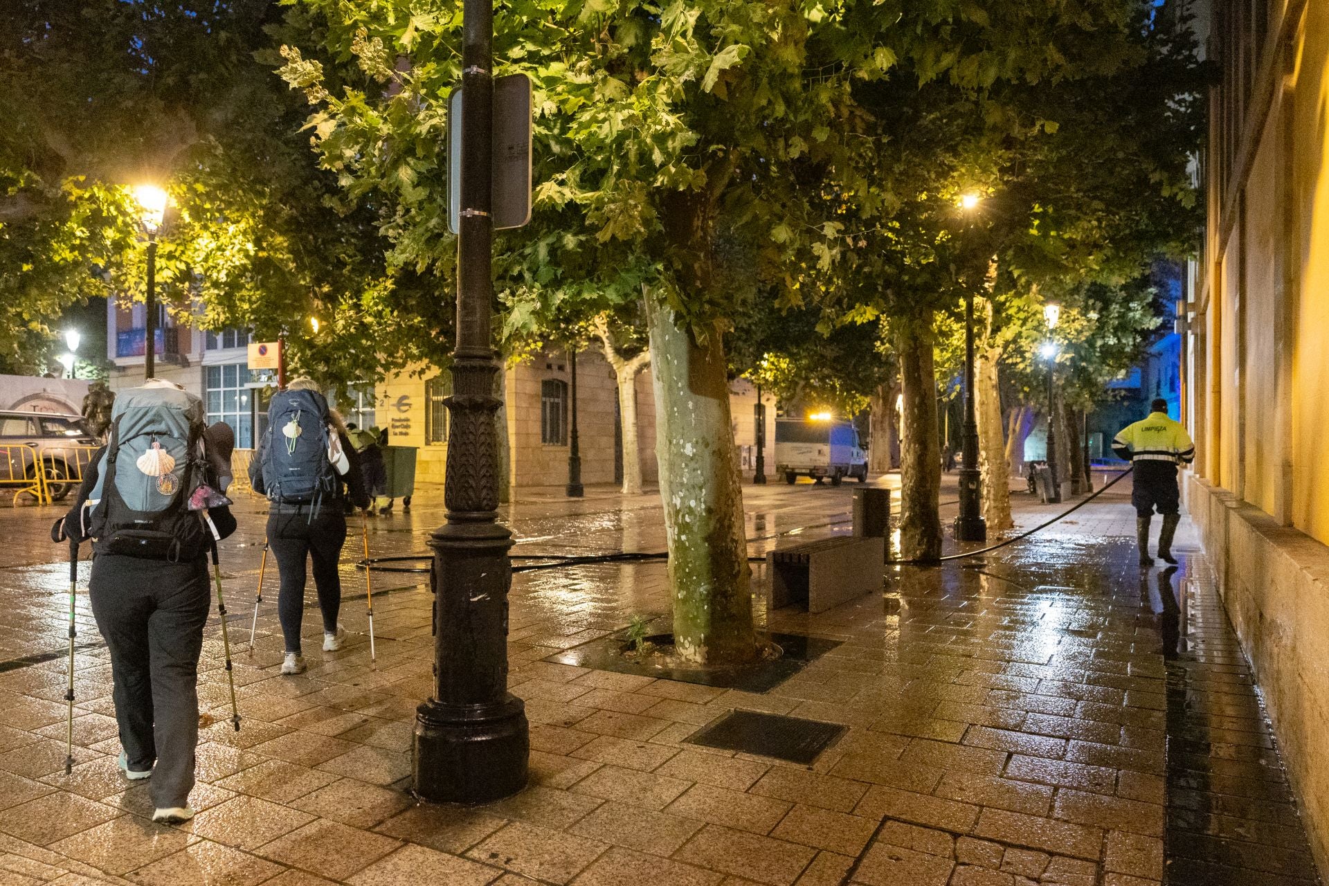 El trabajo de Logroño Limpio en San Mateo
