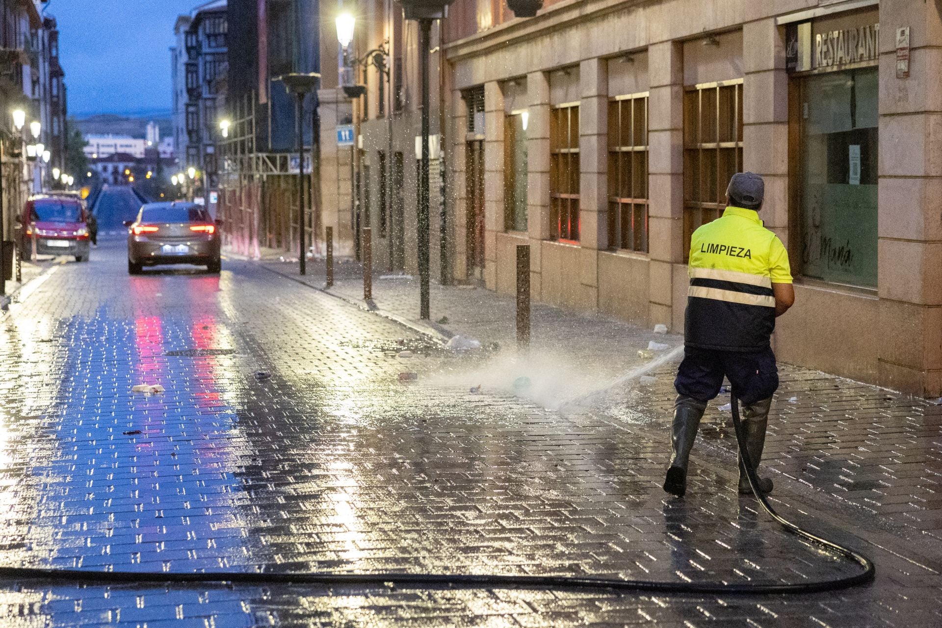 El trabajo de Logroño Limpio en San Mateo