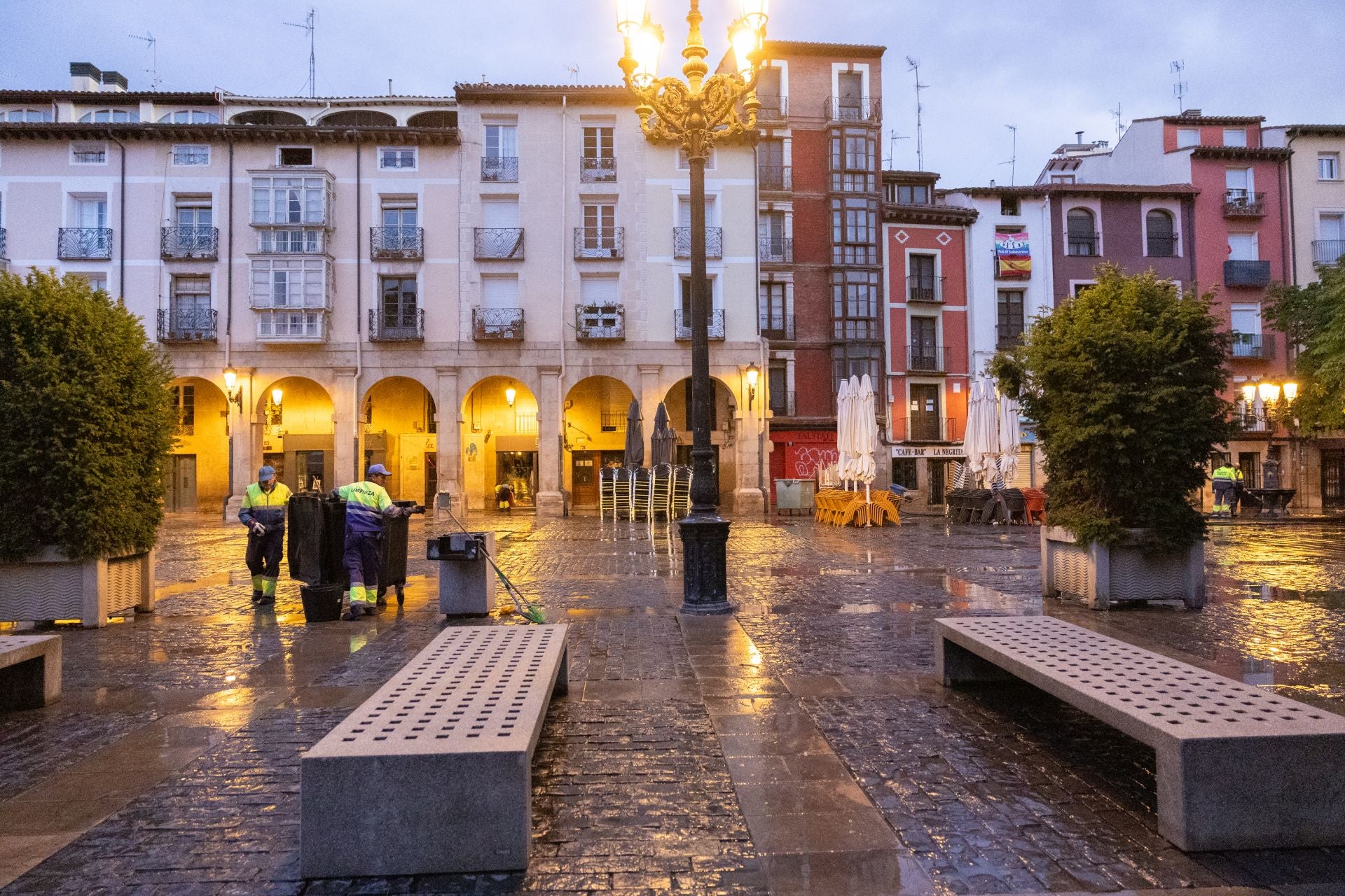 El trabajo de Logroño Limpio en San Mateo