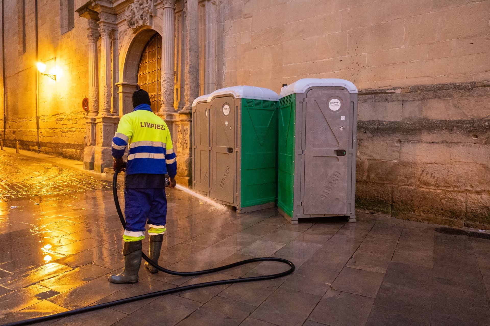 El trabajo de Logroño Limpio en San Mateo